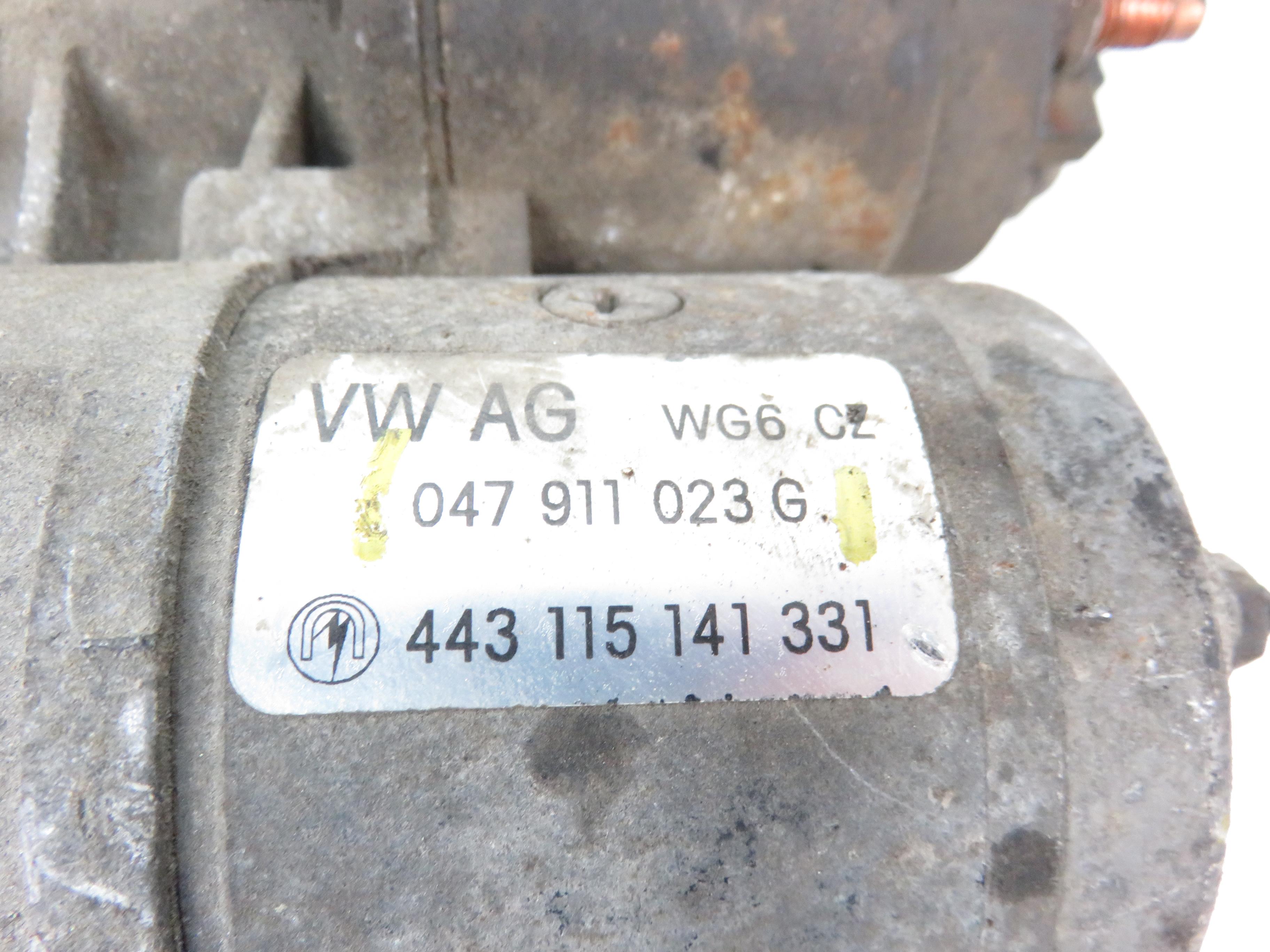 SKODA Fabia 1 generation  (2004-2007) Starter auto 047911023G 22023979