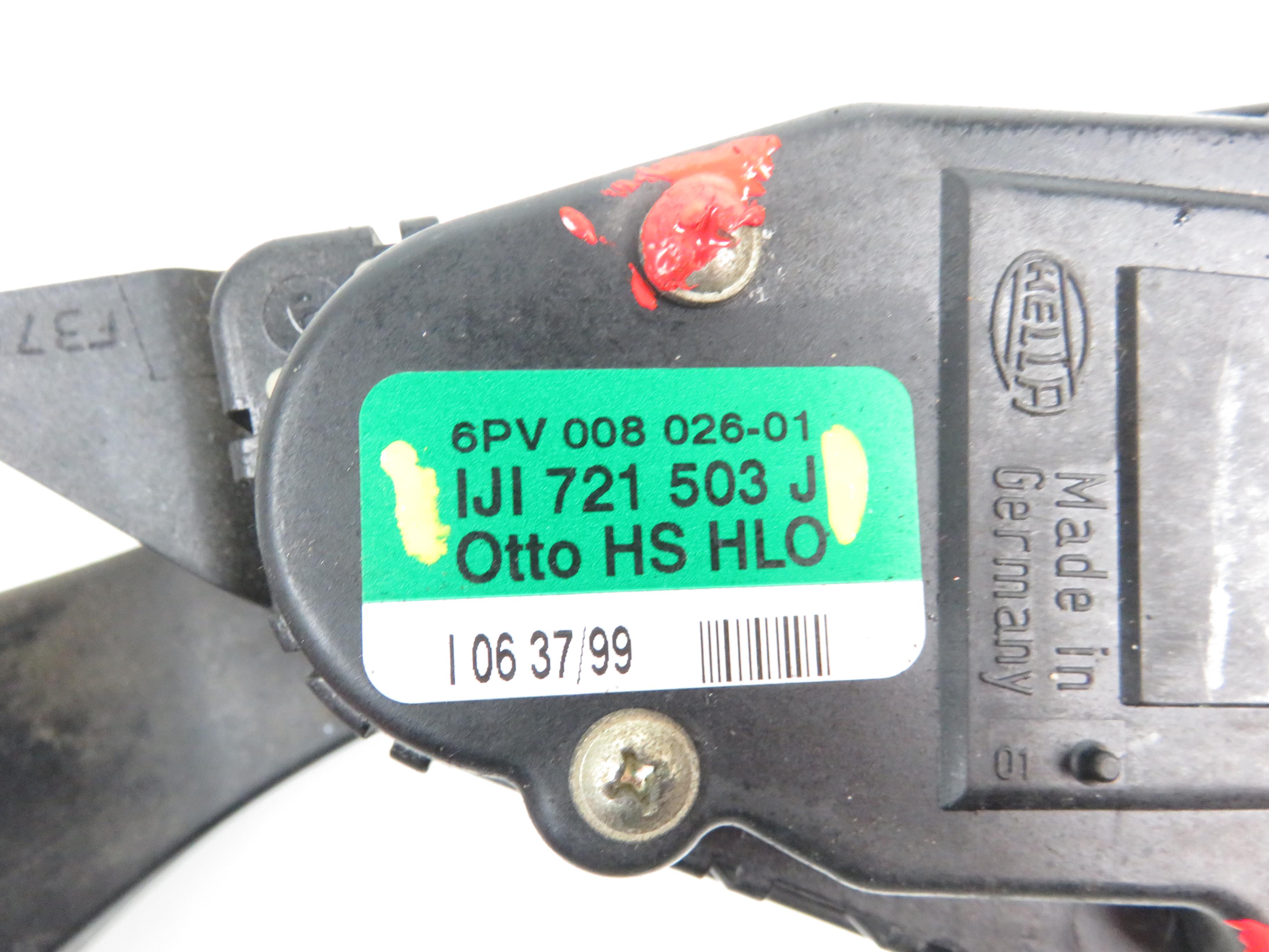 VOLKSWAGEN Golf 4 generation (1997-2006) Педаль газа 1j1721503j 21930527