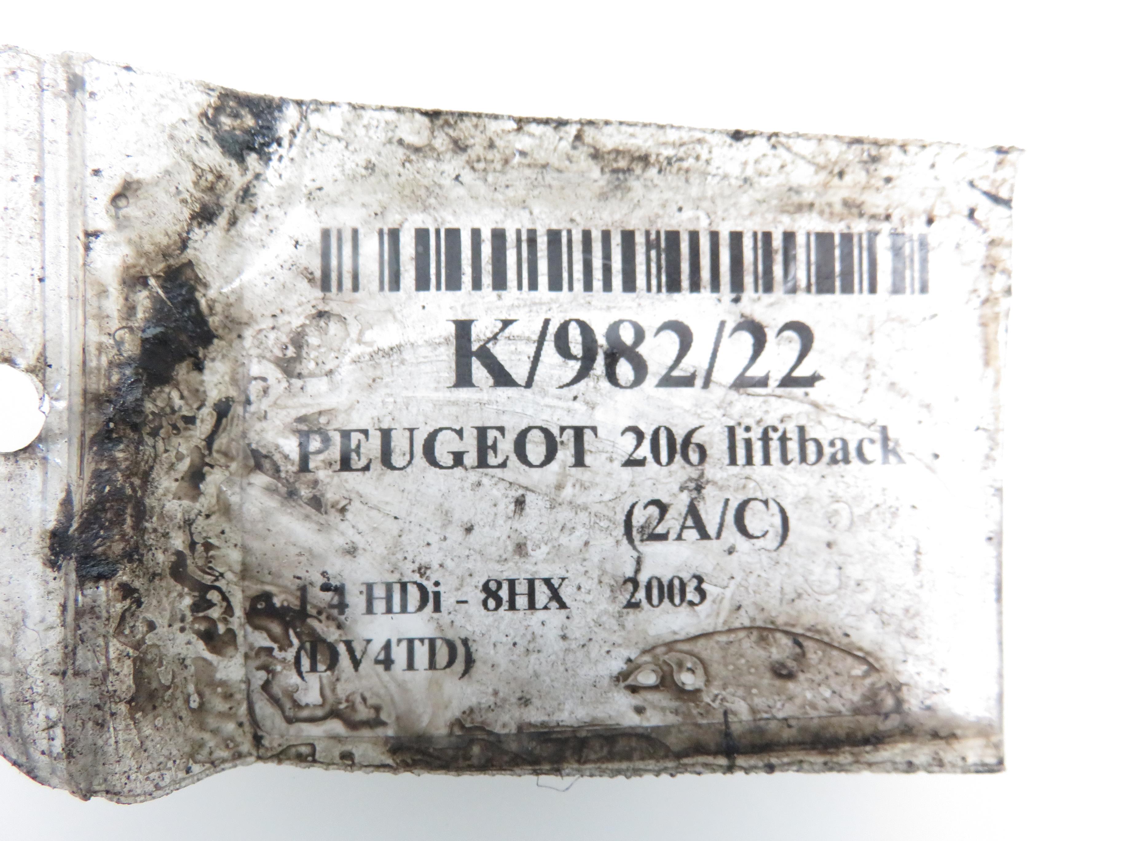PEUGEOT 206 1 generation (1998-2009) Crankcase 9641263780 17854877