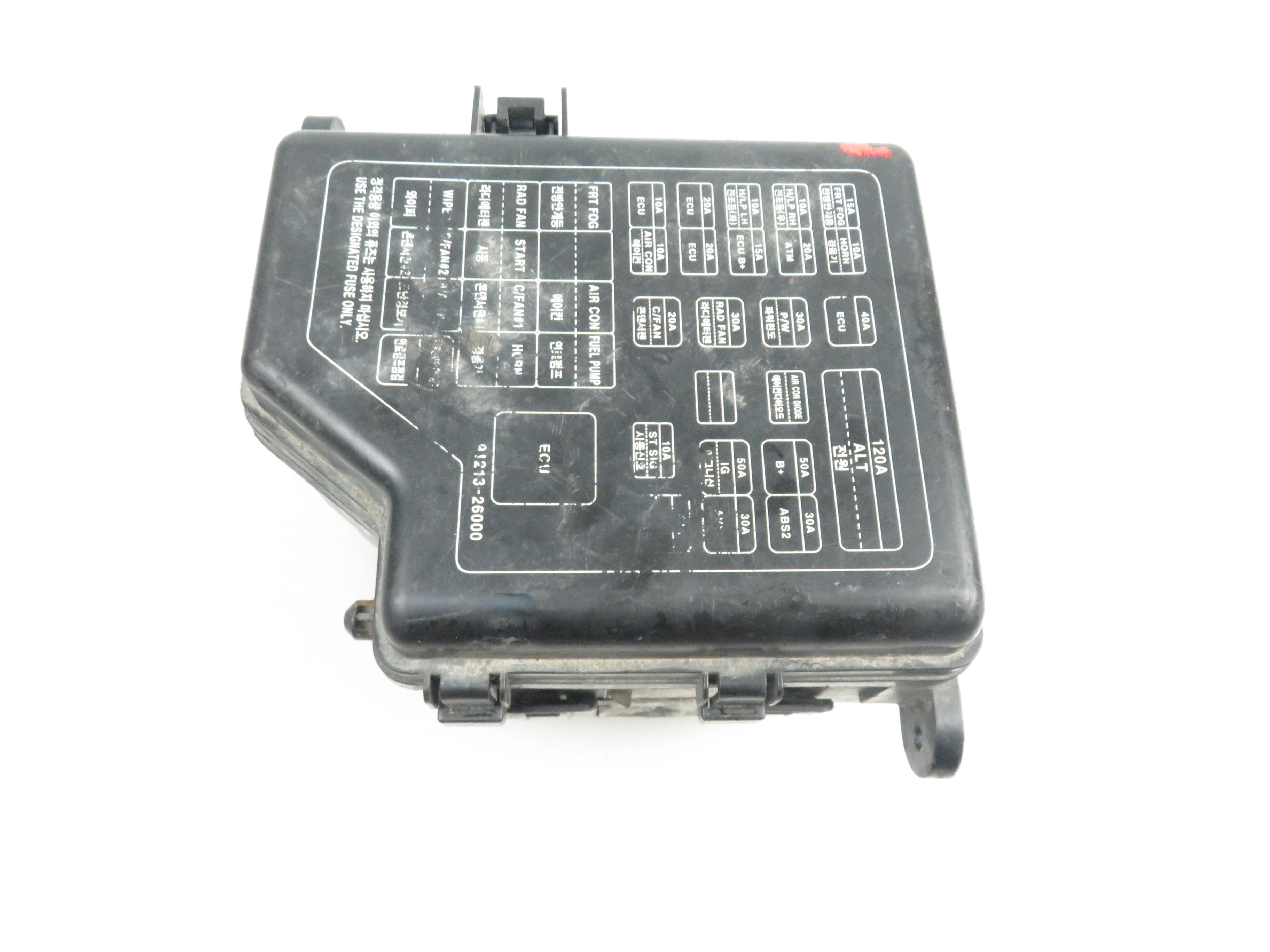 HYUNDAI Santa Fe SM (2000-2013) Boîte à fusibles 9128826201 17853818