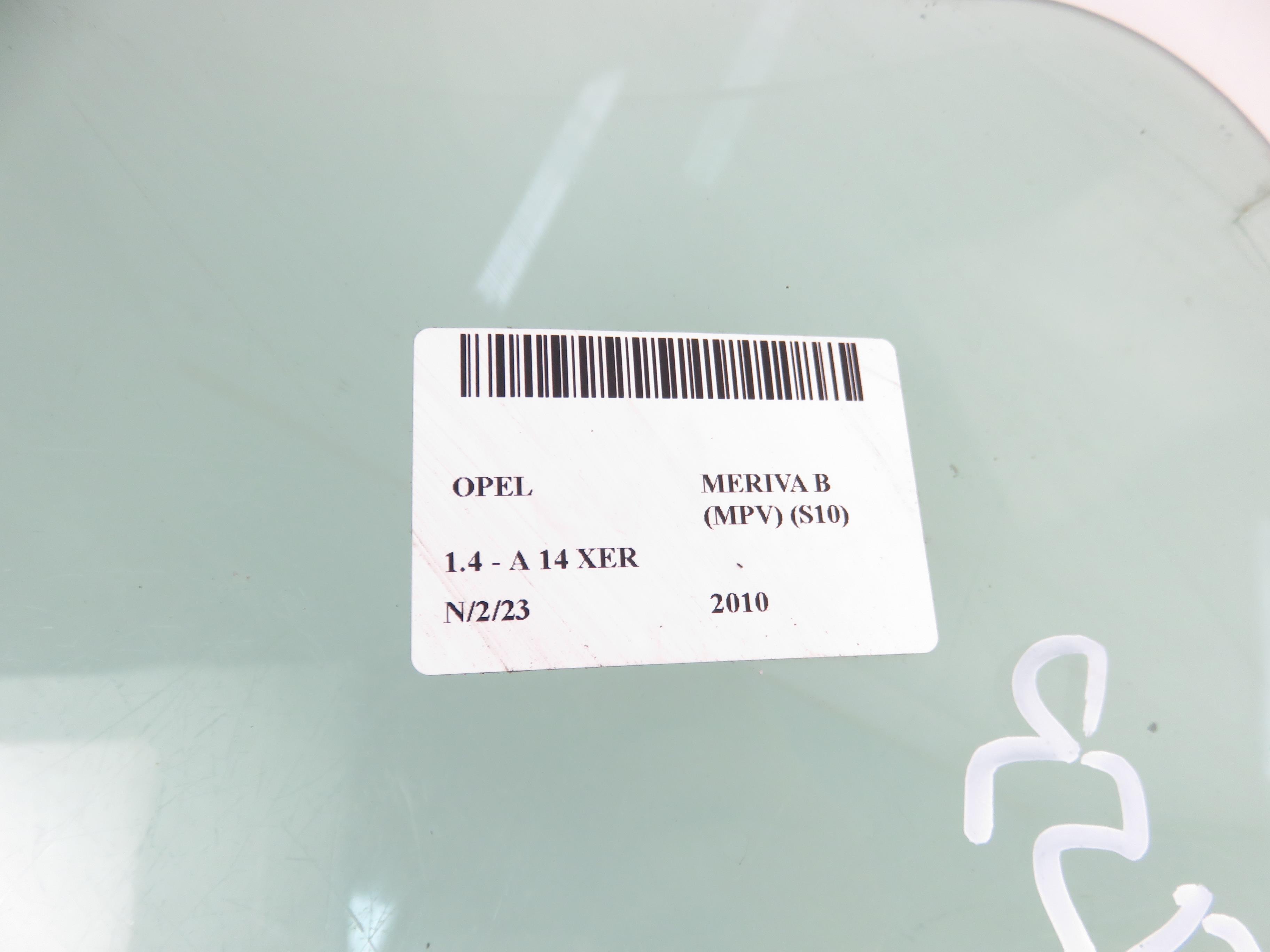 OPEL Meriva 2 generation (2010-2020) Galinė kairė fortkutė (mažasis stiklas) 43R000479 17852850