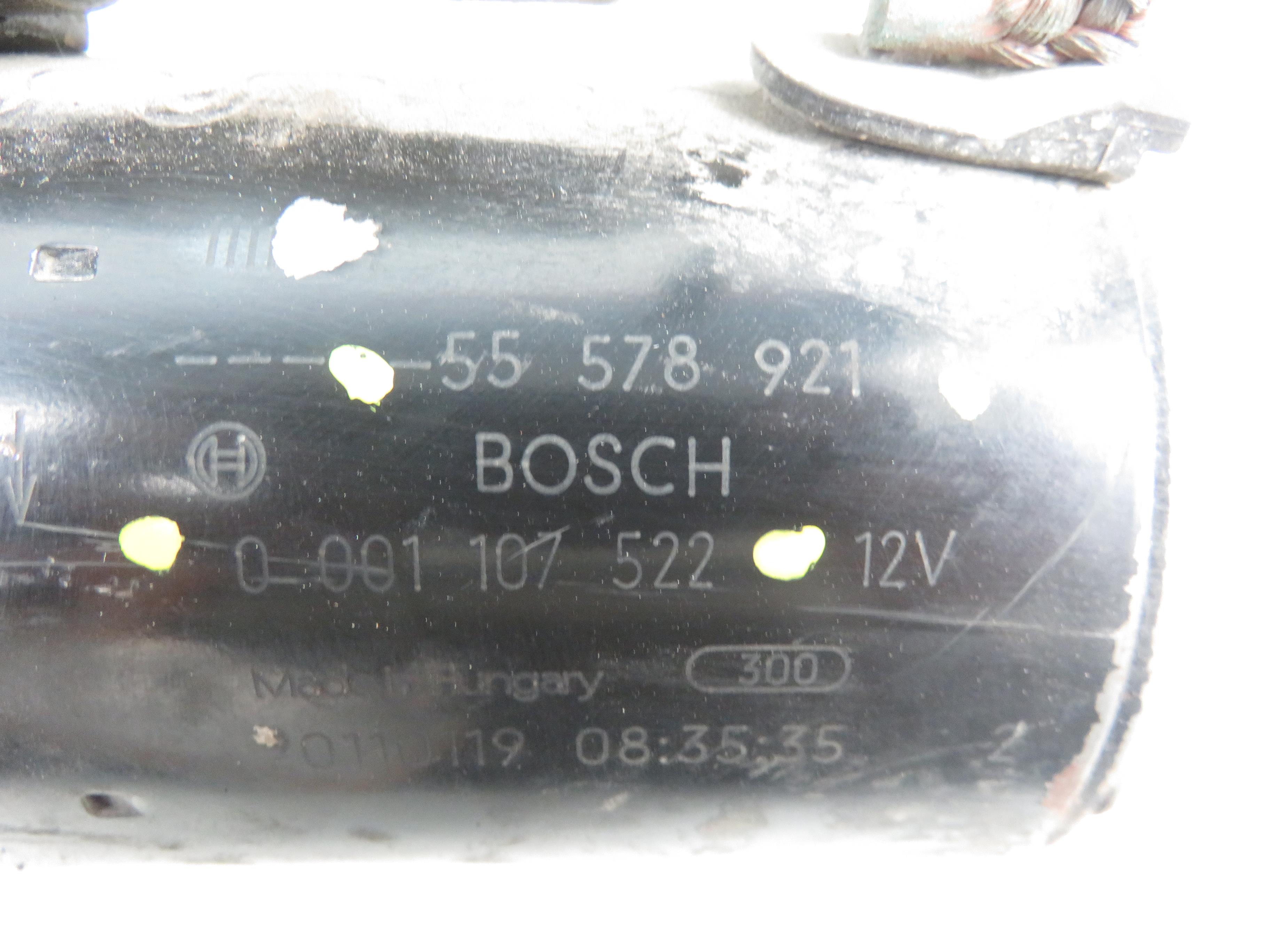 OPEL Meriva 2 generation (2010-2020) Starter Motor 55578921, 0001107522 17852826