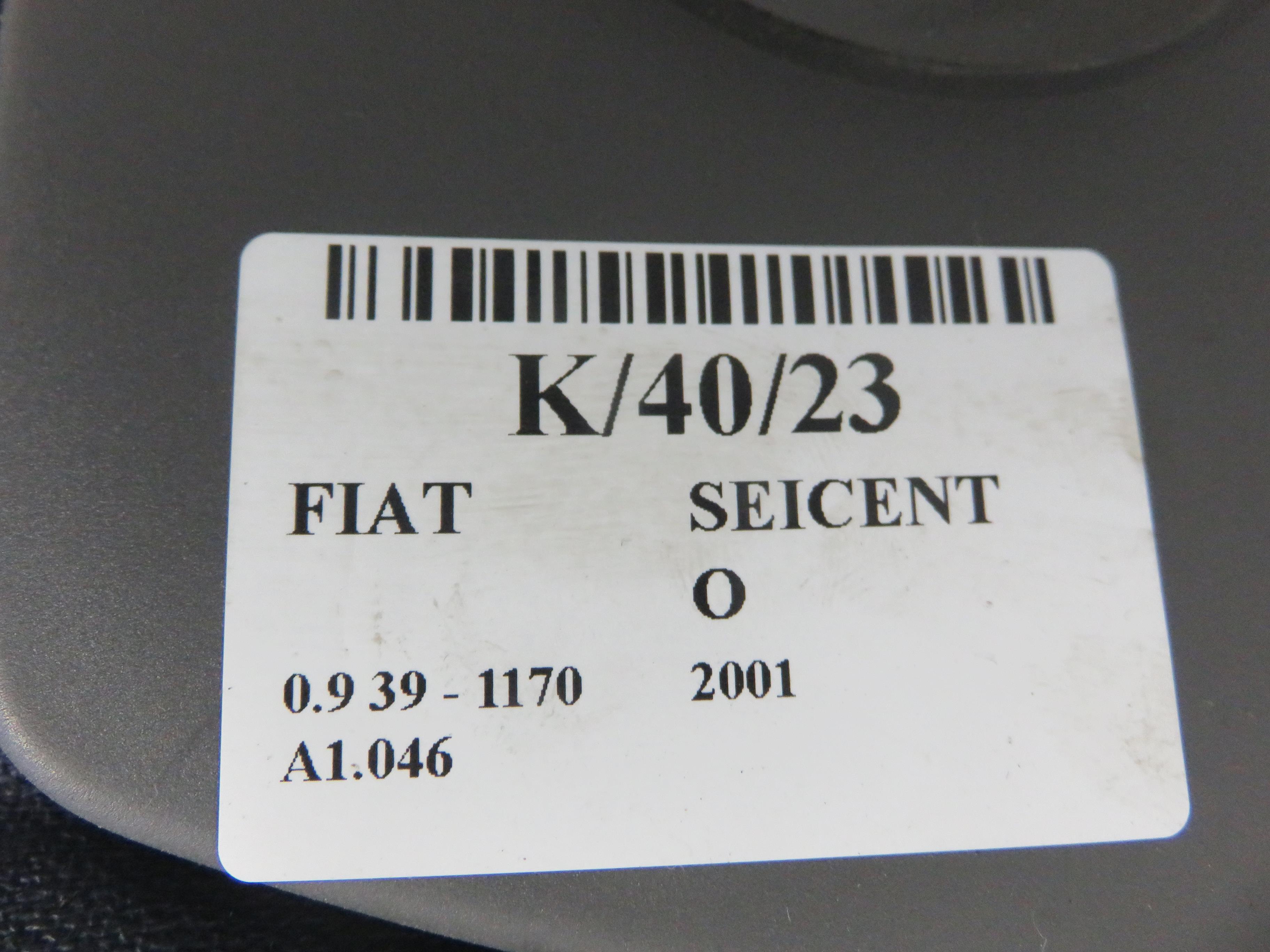 FIAT Seicento 1 generation (1998-2010) Høyre foran sete 22039699