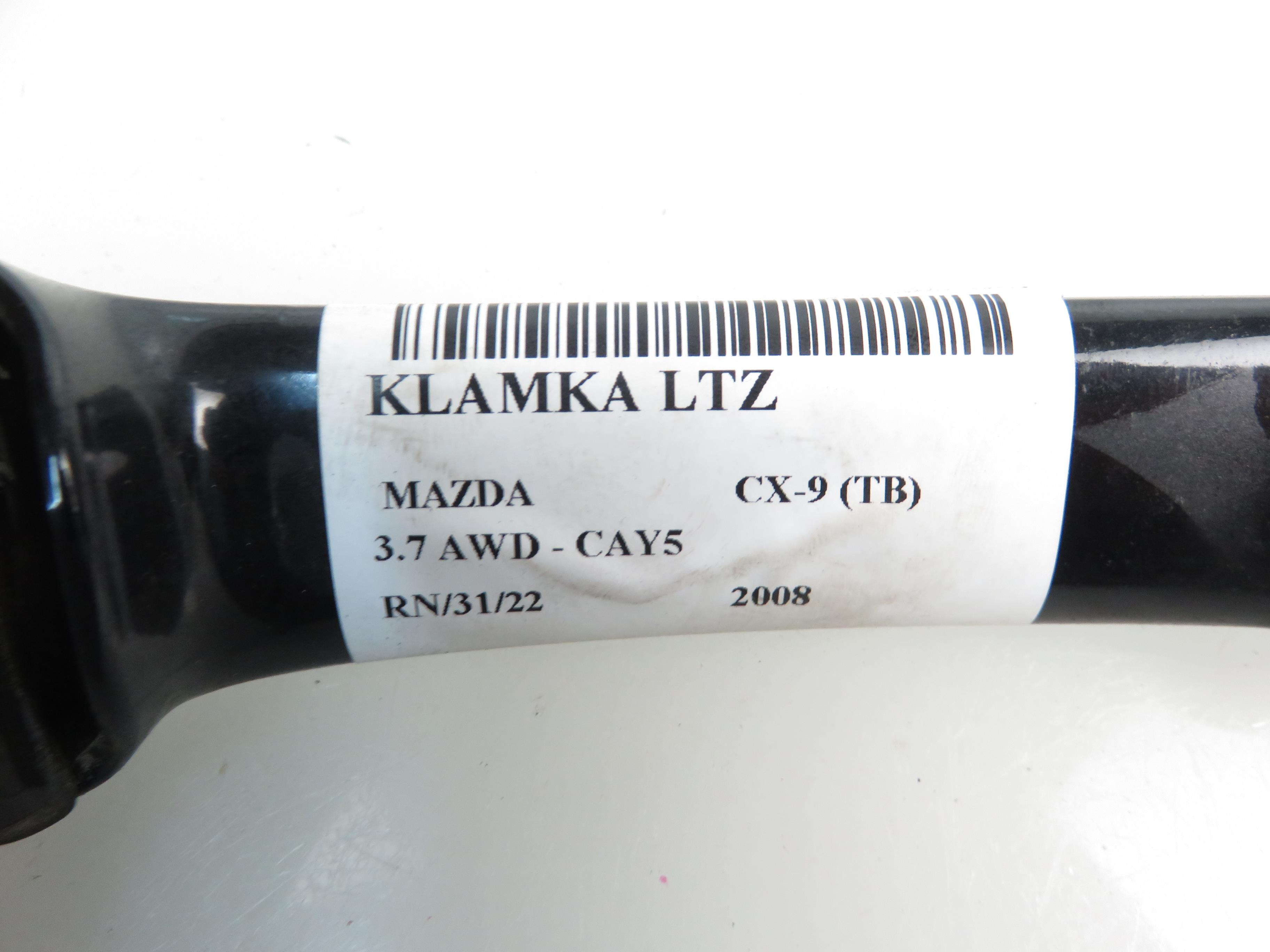 MAZDA CX-9 1 generation (2007-2015) Bakre vänstra dörrens yttre handtag 17796305
