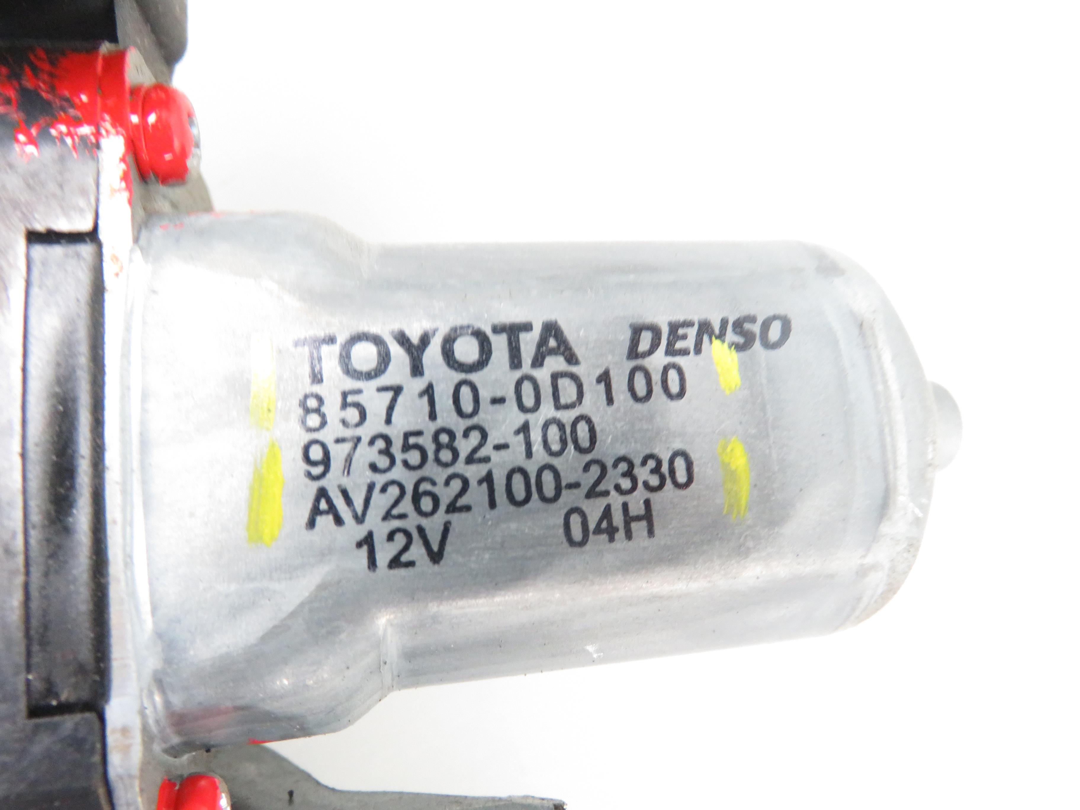 TOYOTA Yaris 2 generation (2005-2012) Front Right Door Window Regulator AV2621002330 22023318