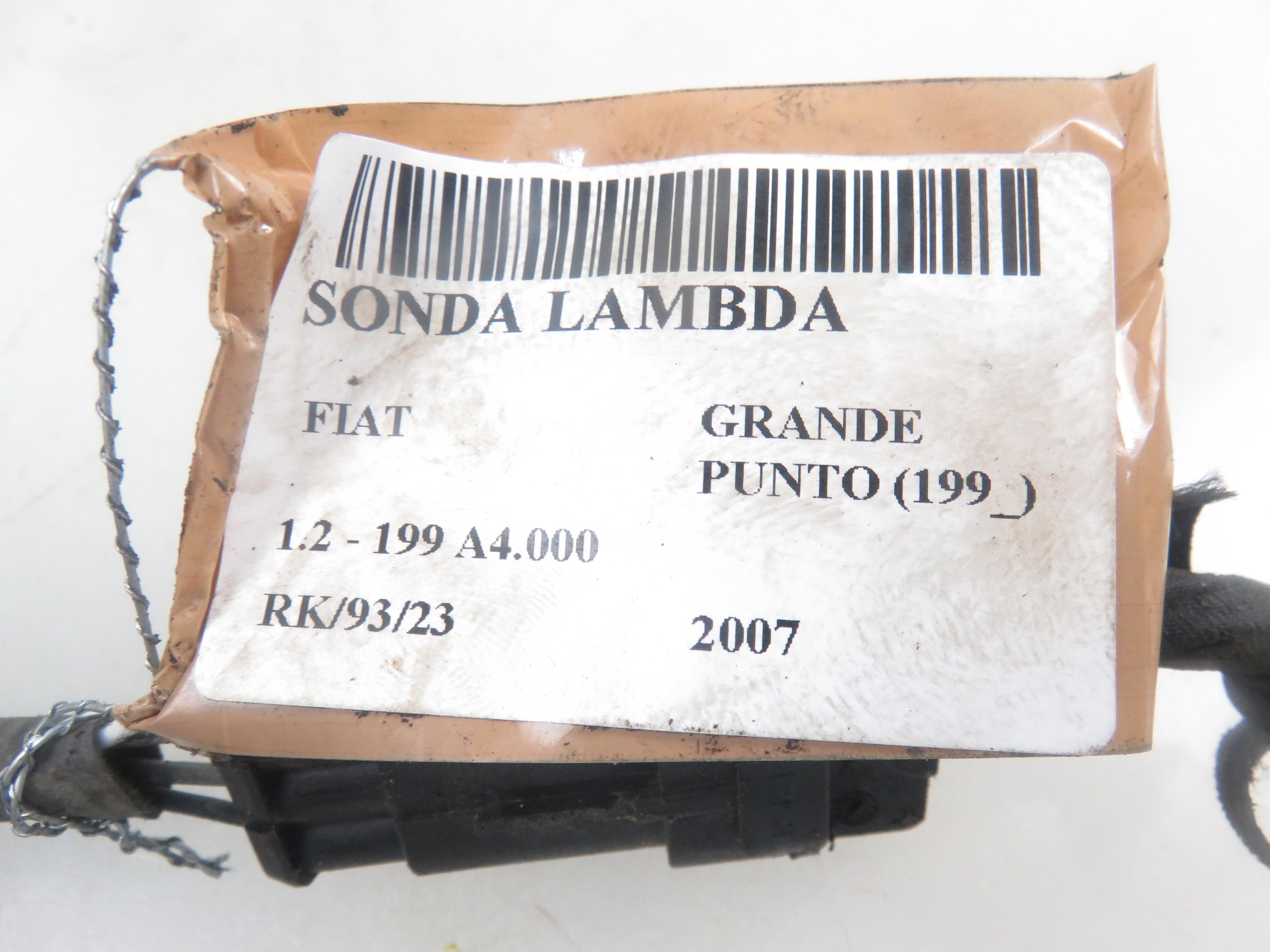 FIAT Grande Punto 1 generation (2006-2008) Lambda Oxygen Sensor 0258006206 17785386