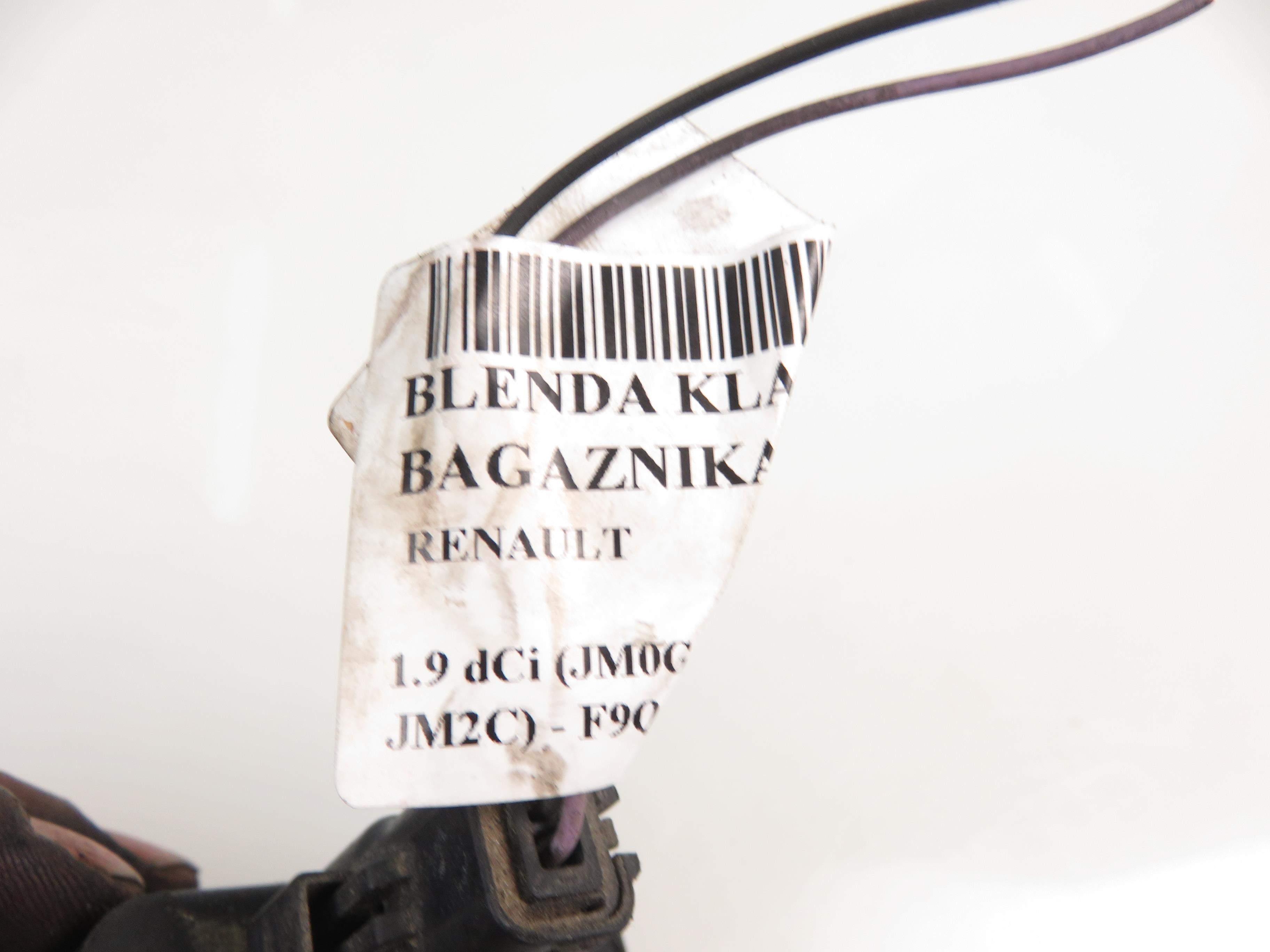 RENAULT Scenic 2 generation (2003-2010) Кнопка открывания задней крышки 8200076256B 17852174