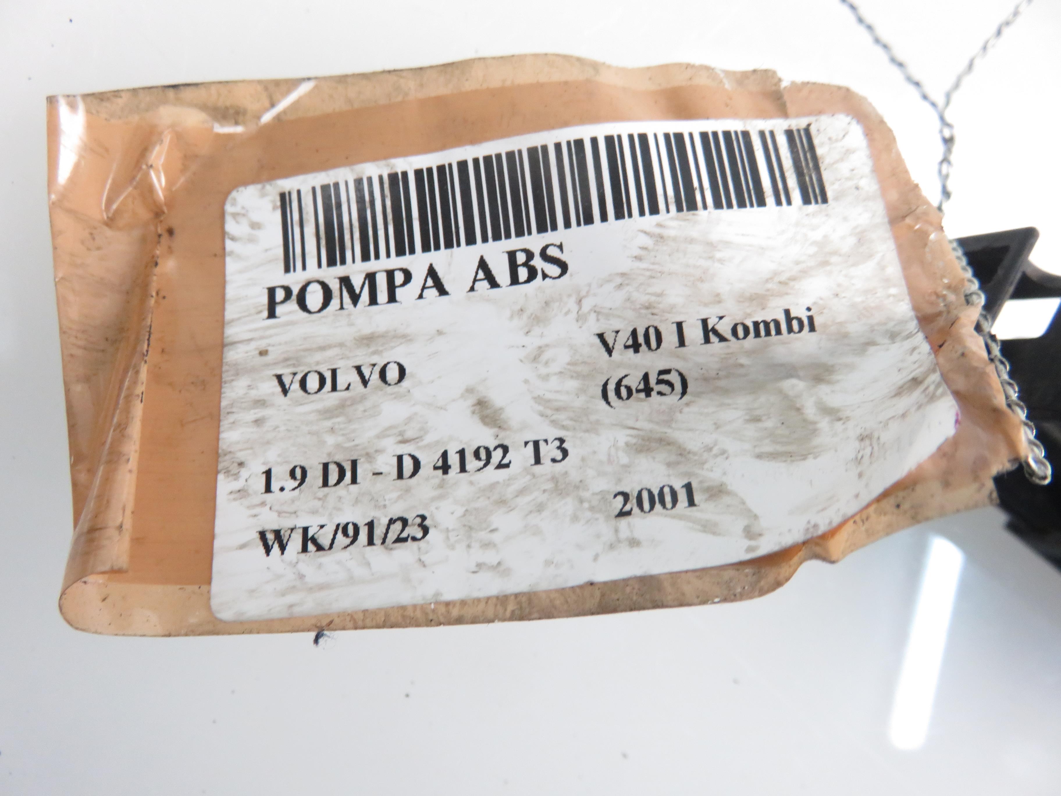 VOLVO V40 1 generation (1996-2004) Pompe ABS 0273004224, 30857585, 0265216462 17822637