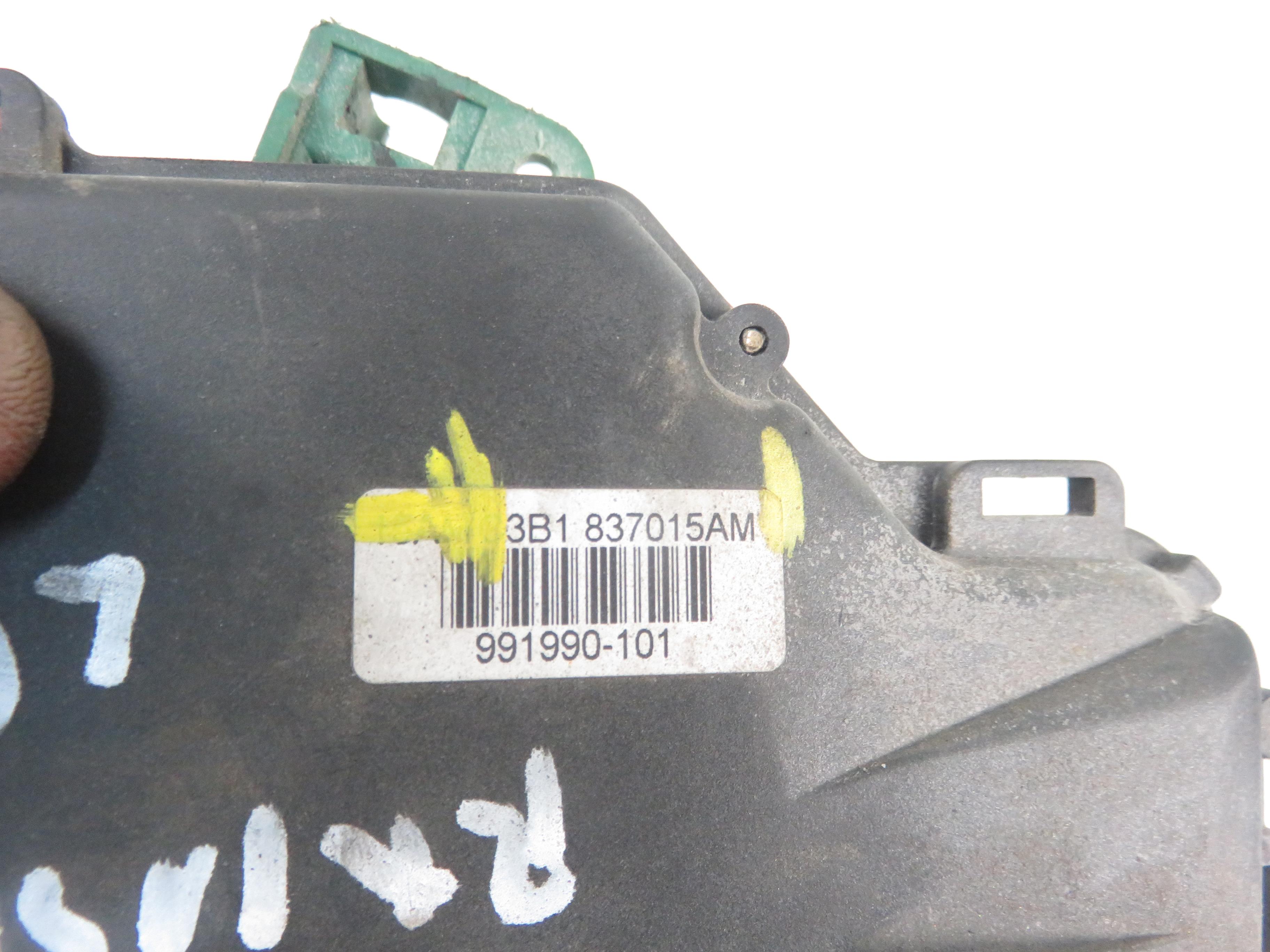 SEAT Ibiza 3 generation (2002-2008) Front Left Door Lock 3B1837015AM 17851925