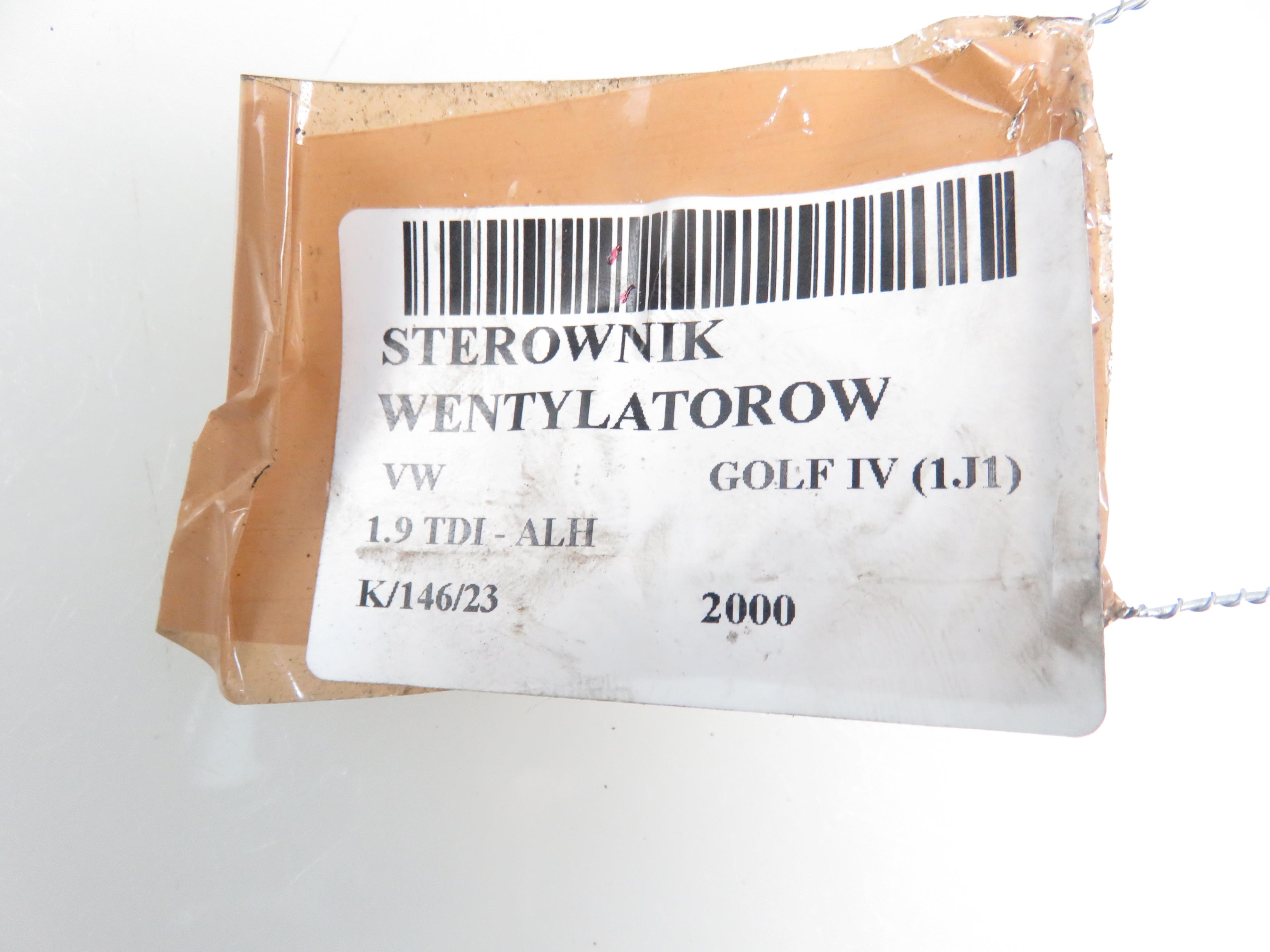VOLKSWAGEN Golf 4 generation (1997-2006) Рель вентилятора 1J0919506K 21930407