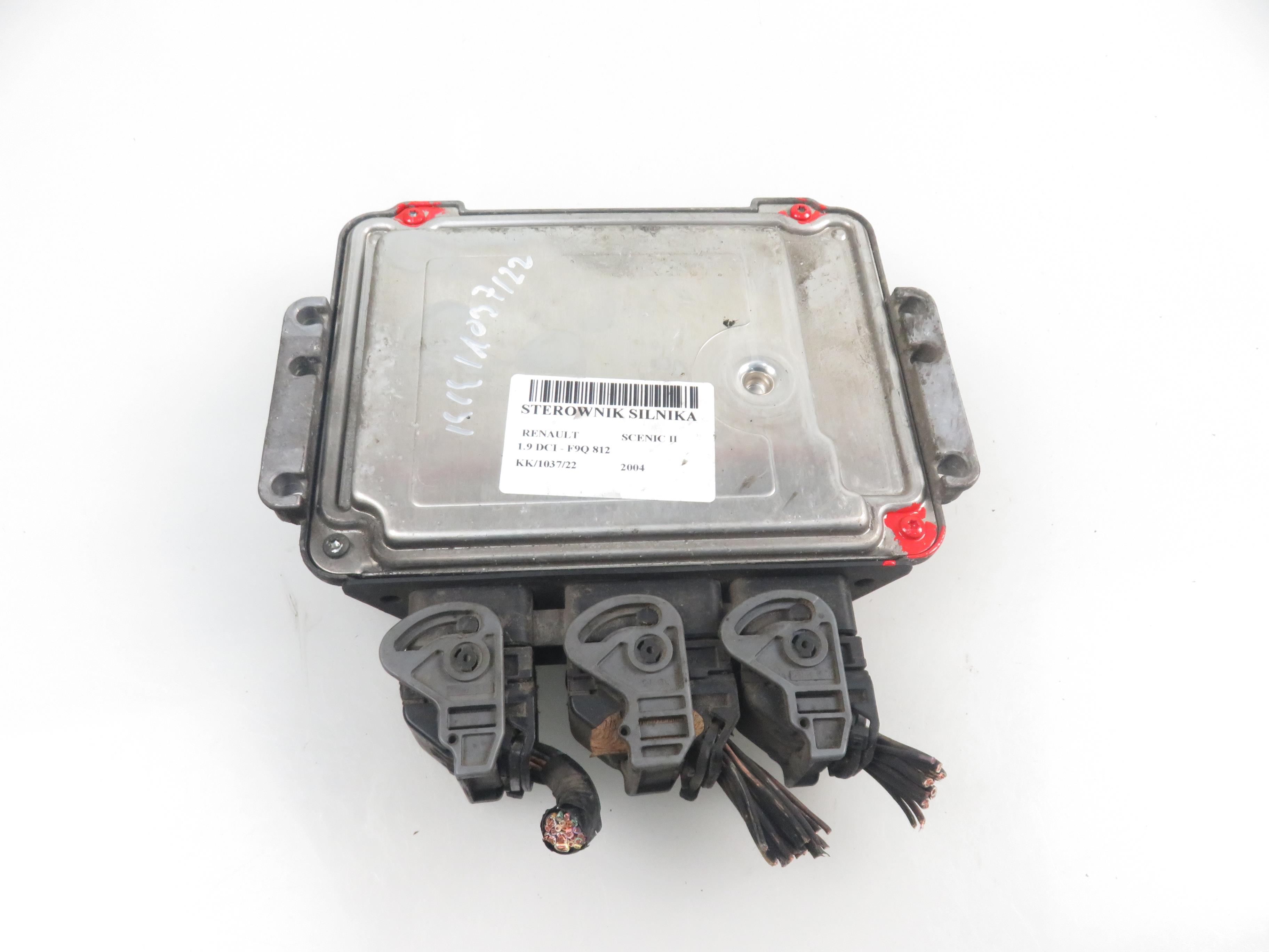 RENAULT Scenic 2 generation (2003-2010) Control Unit 0281011549, 8200391966 17822132