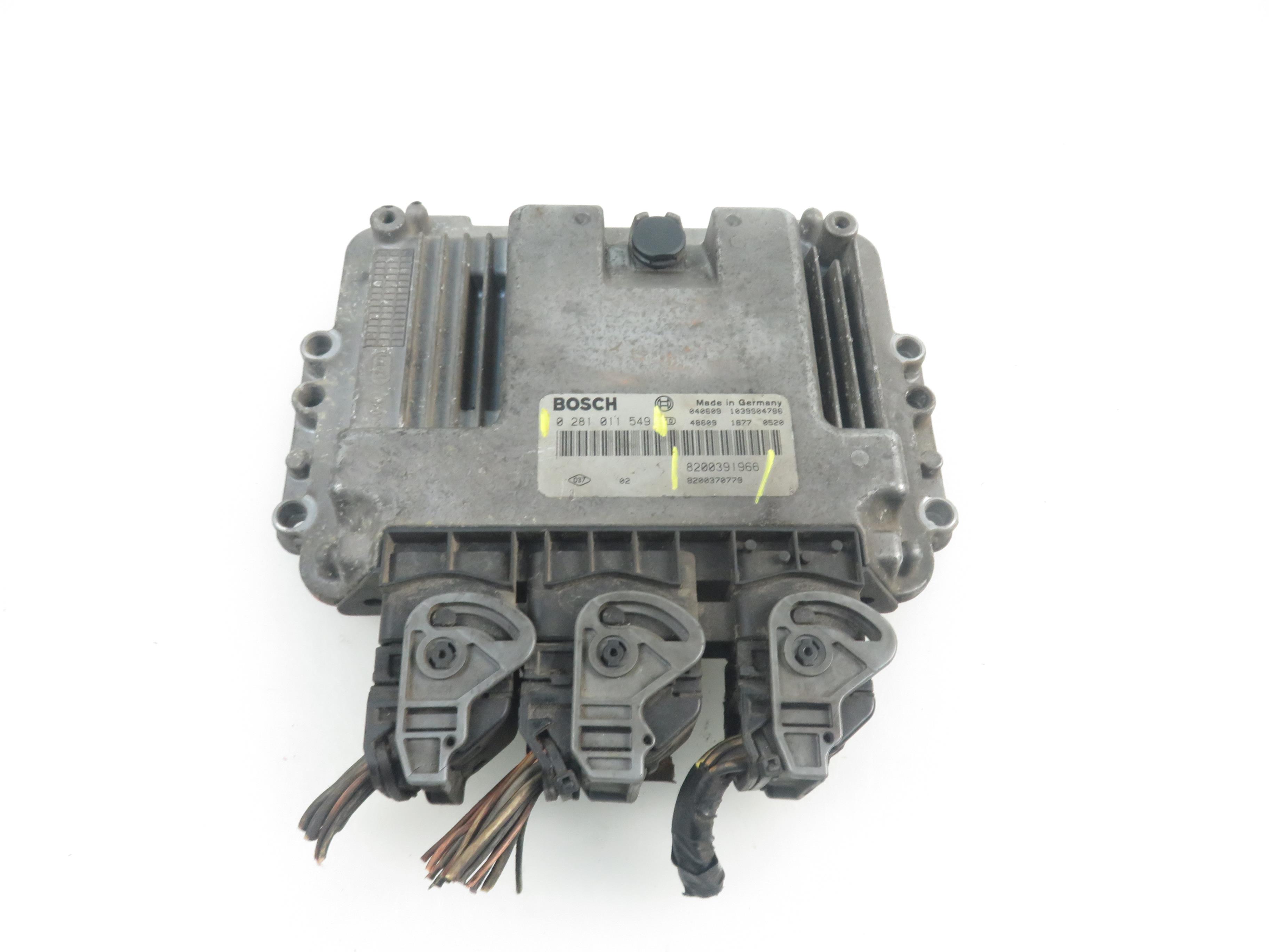 RENAULT Scenic 2 generation (2003-2010) Unitatea de control 0281011549, 8200391966 17822132