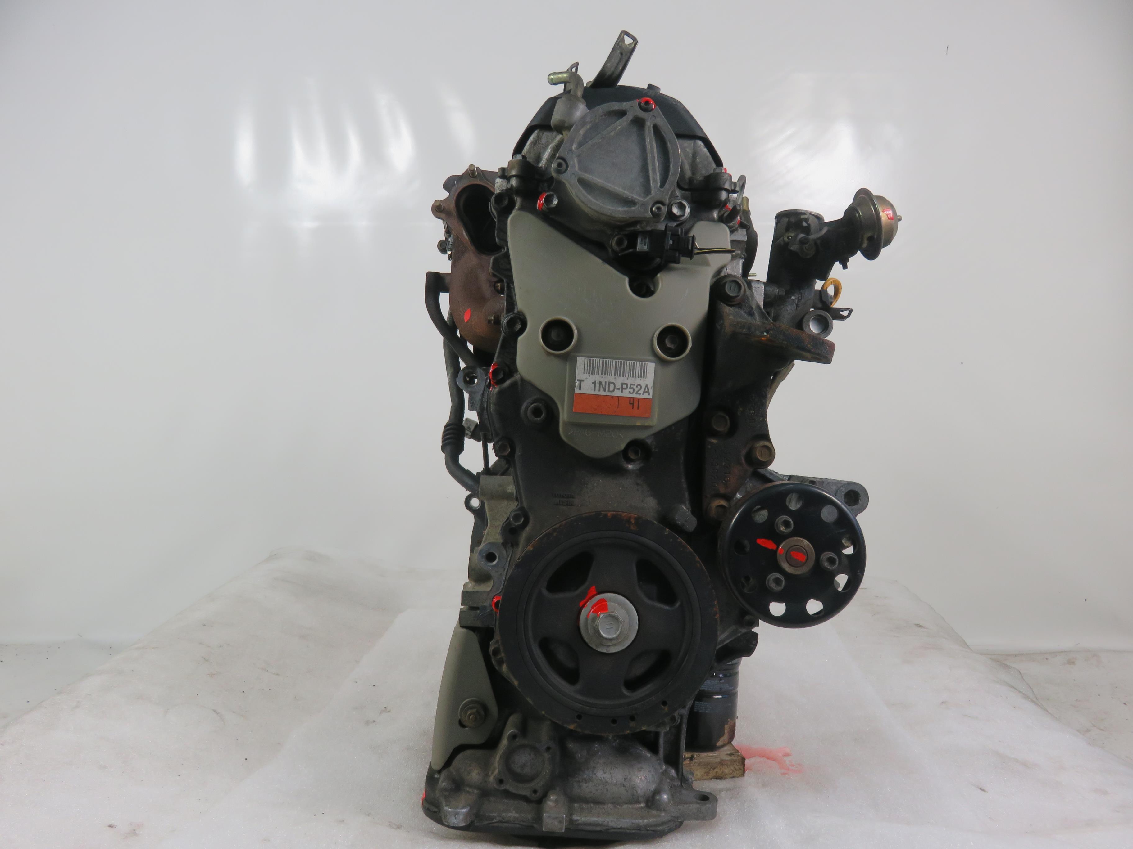 TOYOTA Yaris 1 generation (1999-2005) Motor 1NDTV, 1NDP52A 22023363