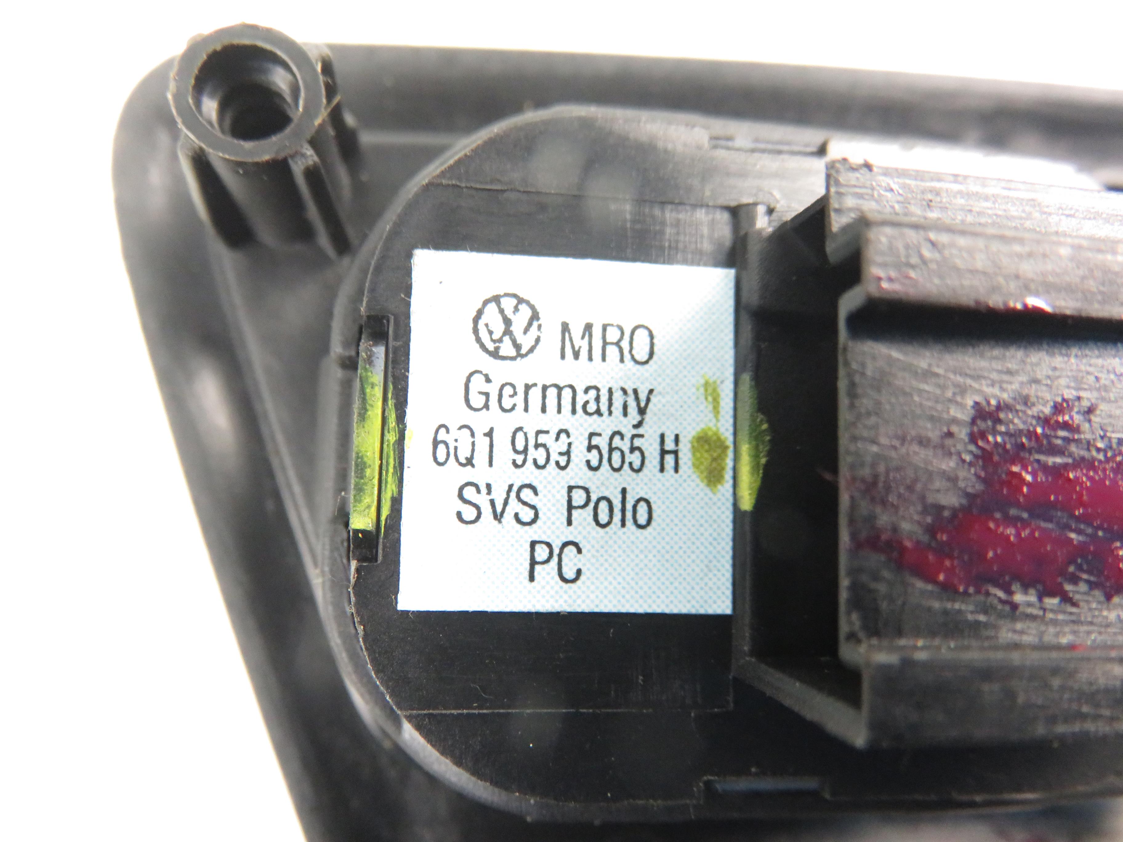 VOLKSWAGEN Polo 4 generation (2001-2009) Left Front Internal Opening Handle 6Q1837247G,6Q1959565H 21931130