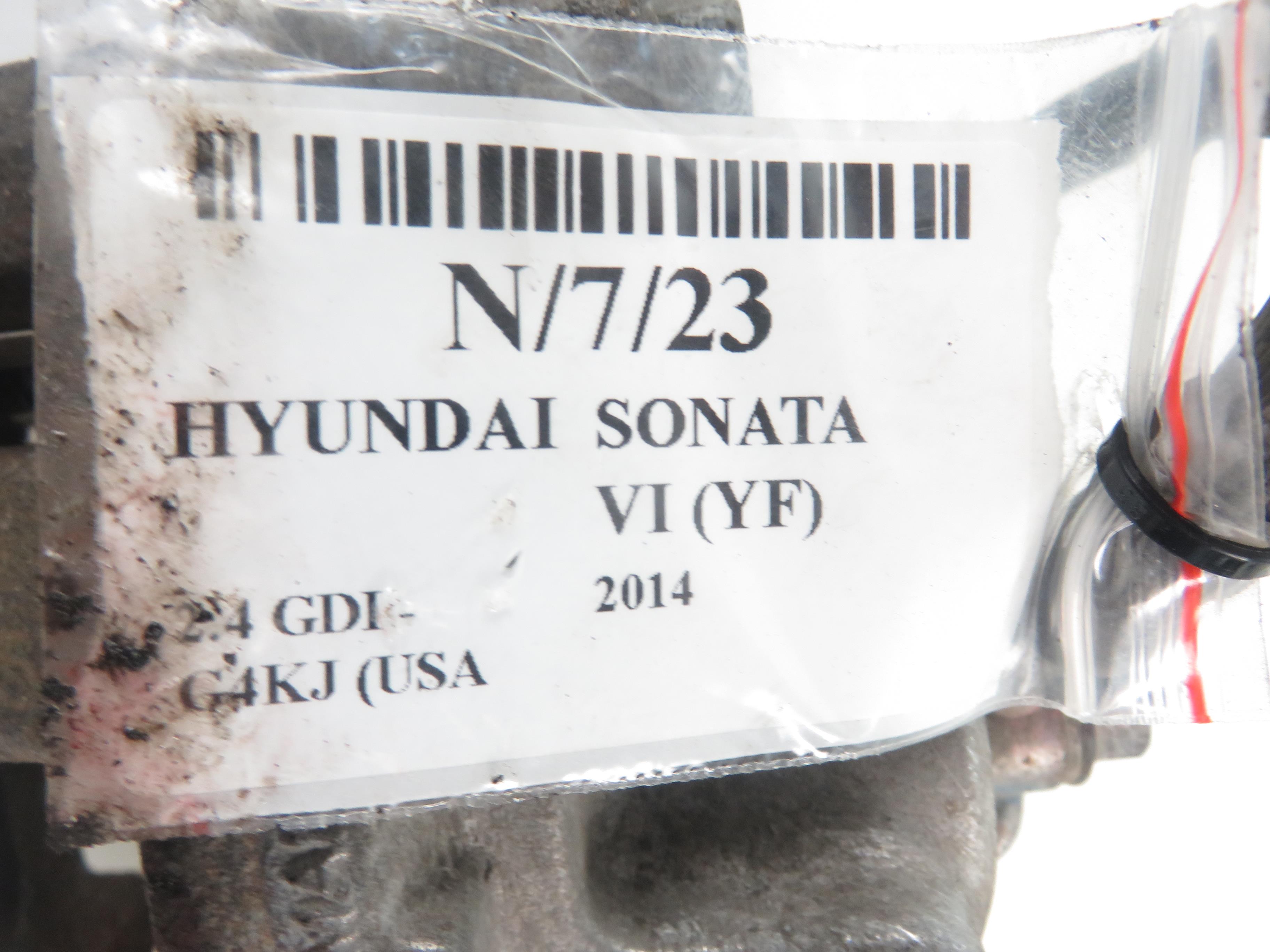 HYUNDAI Sonata 6 generation (2009-2014) Заден десен спирачен апарат 17920286