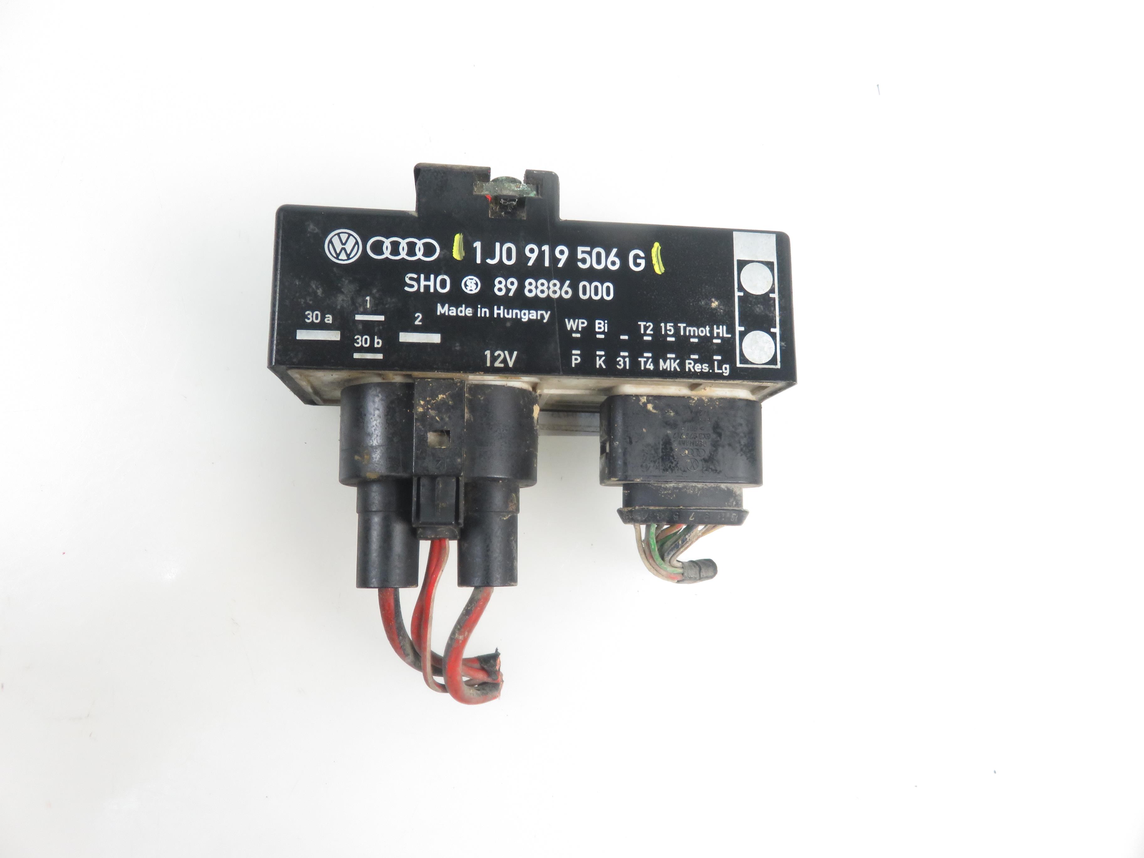 SEAT Toledo 2 generation (1999-2006) Fan Relay 1J0919506G 17822168