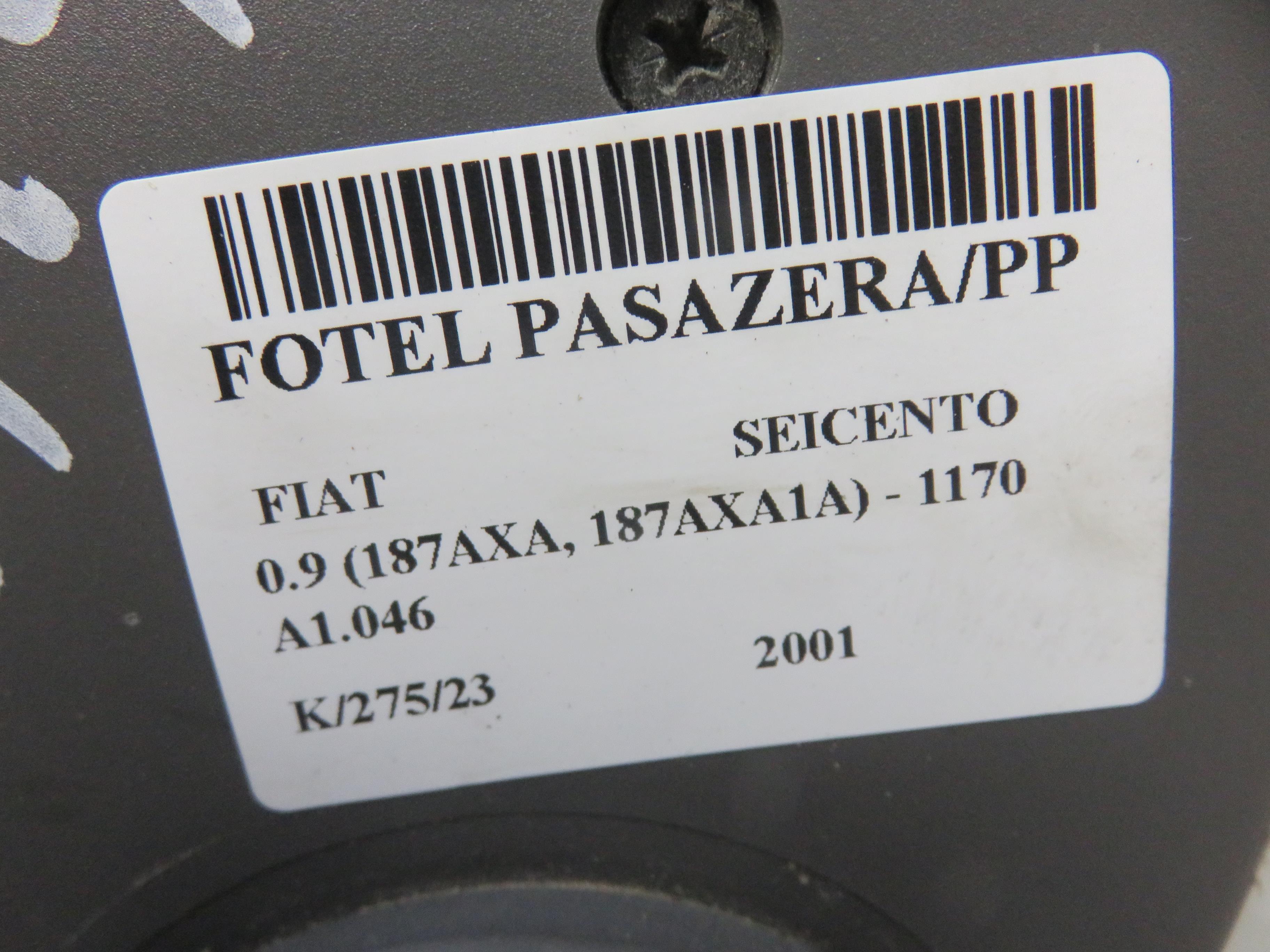 FIAT Seicento 1 generation (1998-2010) Scaun dreapta față 22039720