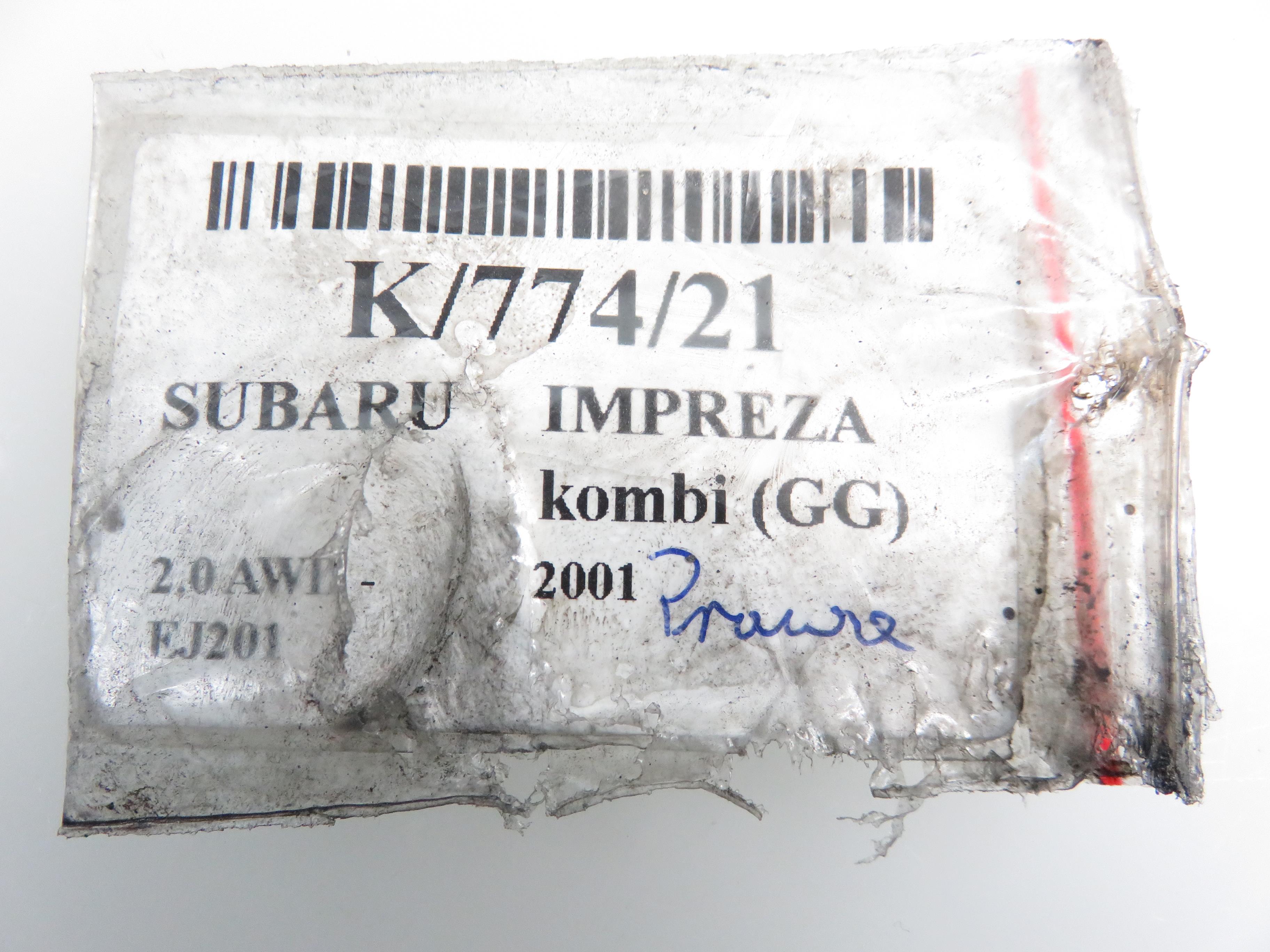 SUBARU Impreza 2 generation (2000-2007) Голова двигателя 22039708