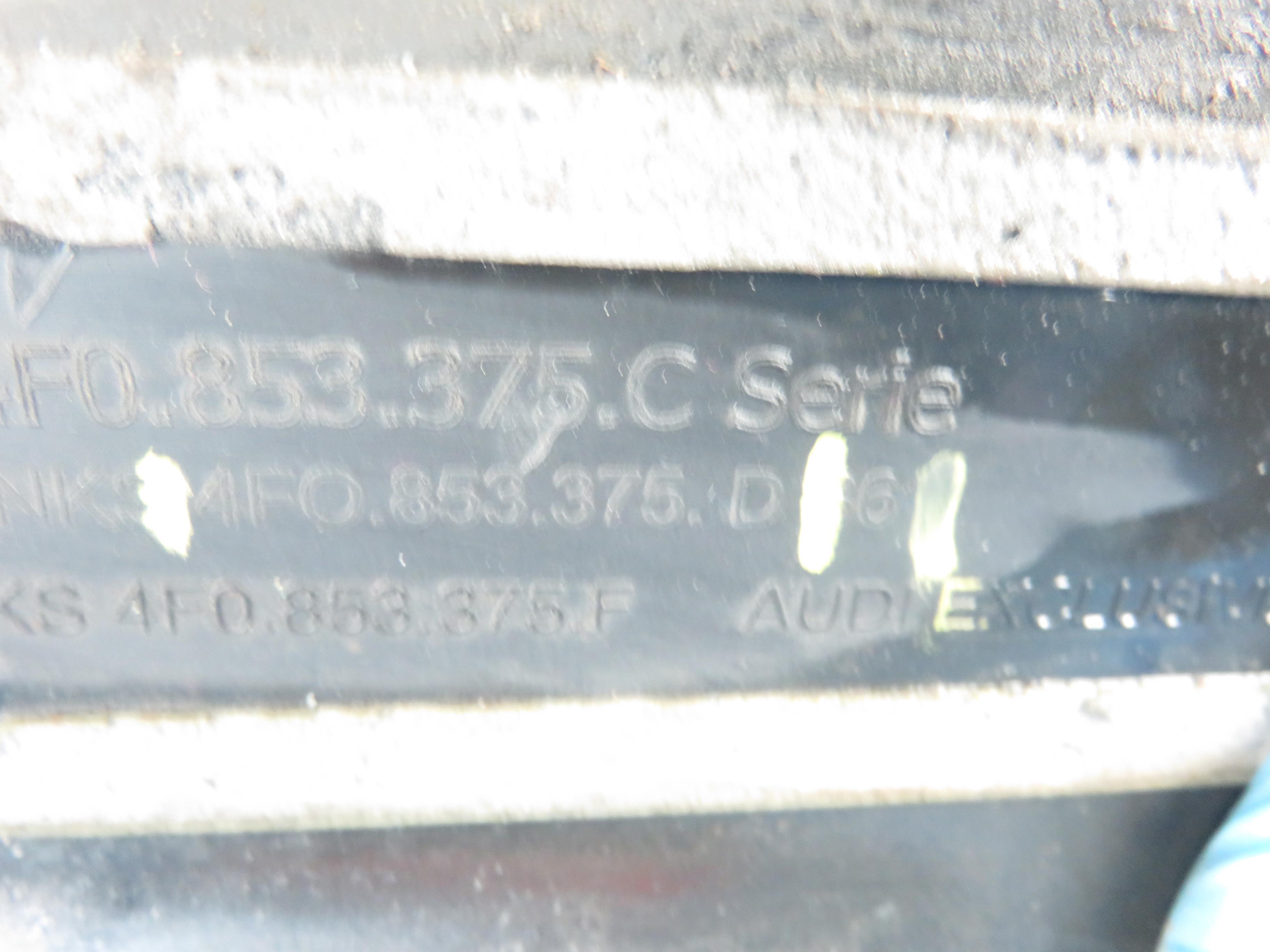 AUDI A6 C6/4F (2004-2011) Отделка переднего левого подоконника 4F0853374D, 4F0853373D 21836533