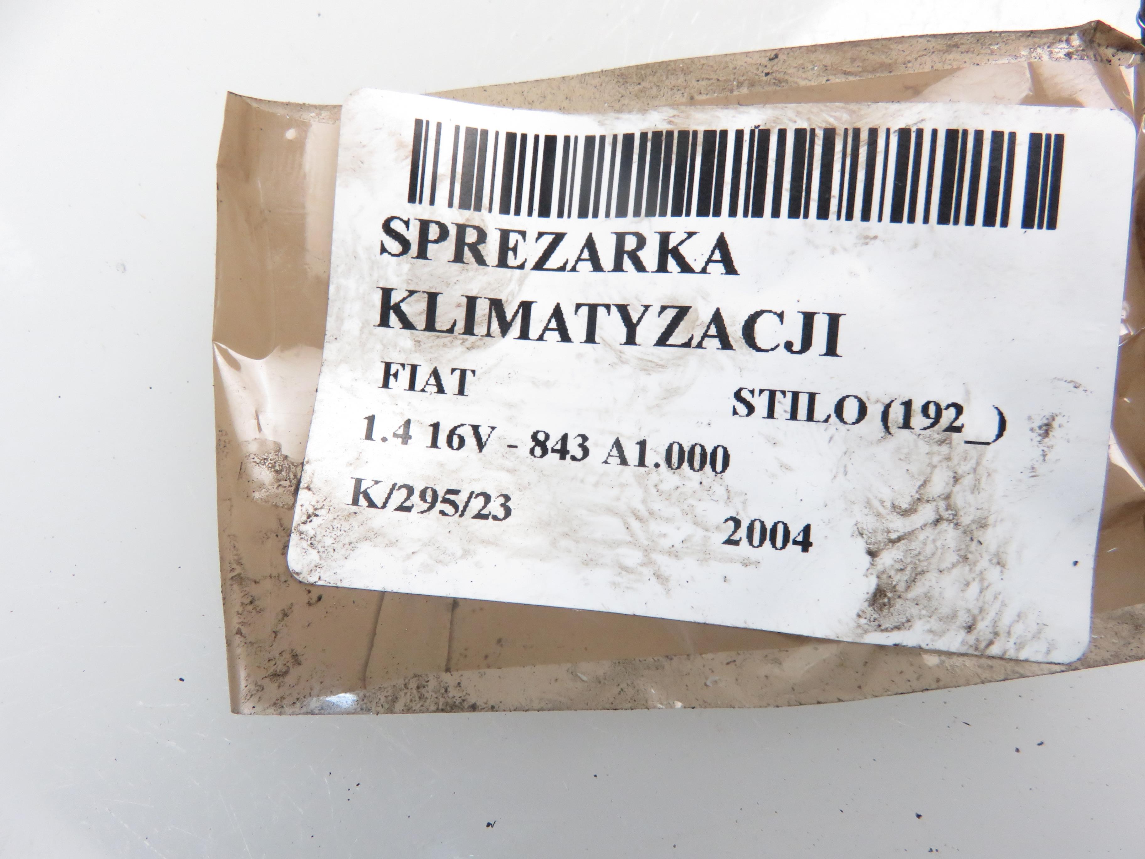 FIAT Stilo 1 generation (2001-2010) Kondicionieriaus siurblys (kompresorius) 5A7875000 22022434