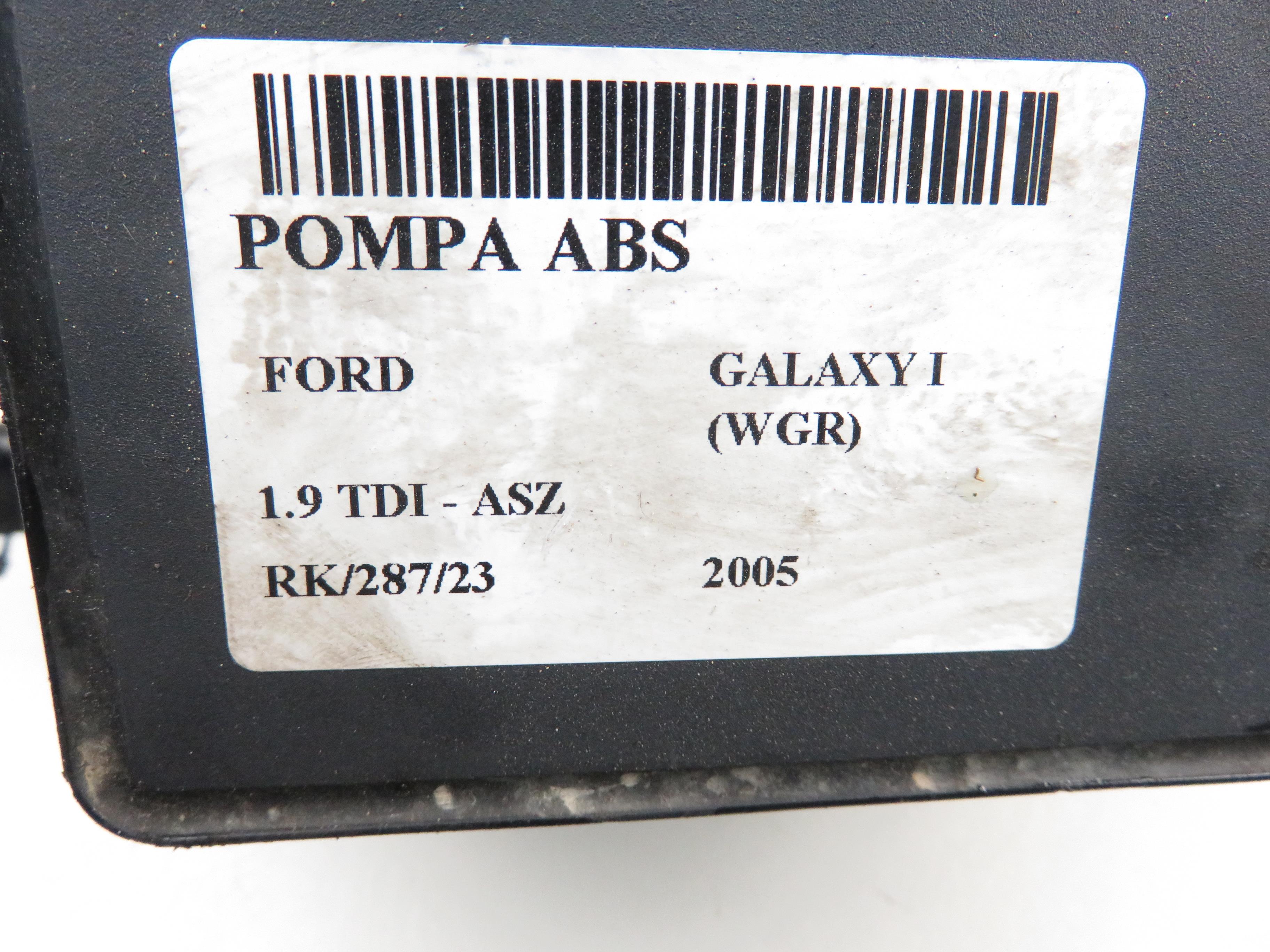 FORD Galaxy 1 generation (1995-2006) ABS Pump 7M3614111Q, 3M212L580BB, 7M3907379G 17849949