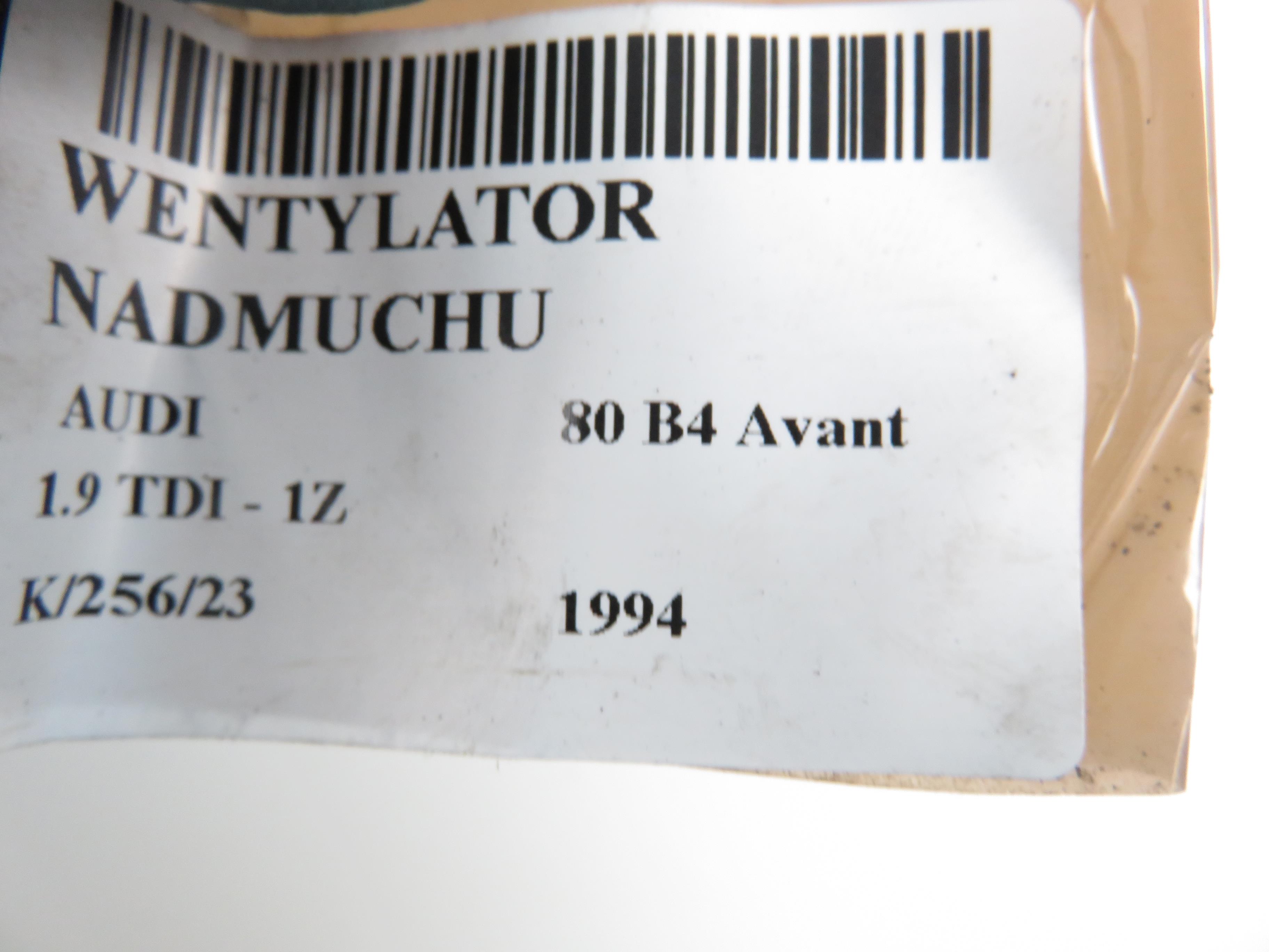 AUDI 80 B4 (1991-1996) Blower fan relay TG26 21836637