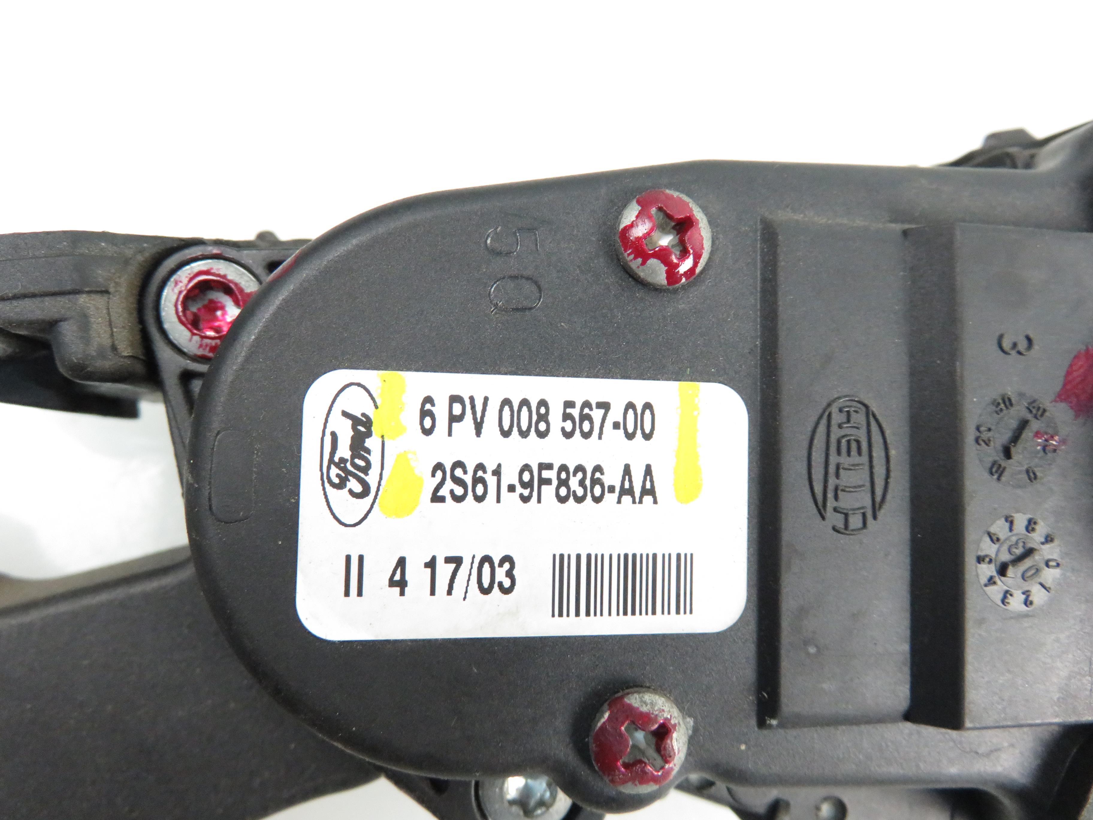 FORD Fiesta 5 generation (2001-2010) Педаль газа 6PV00856700, 2S619F836AA 17918482