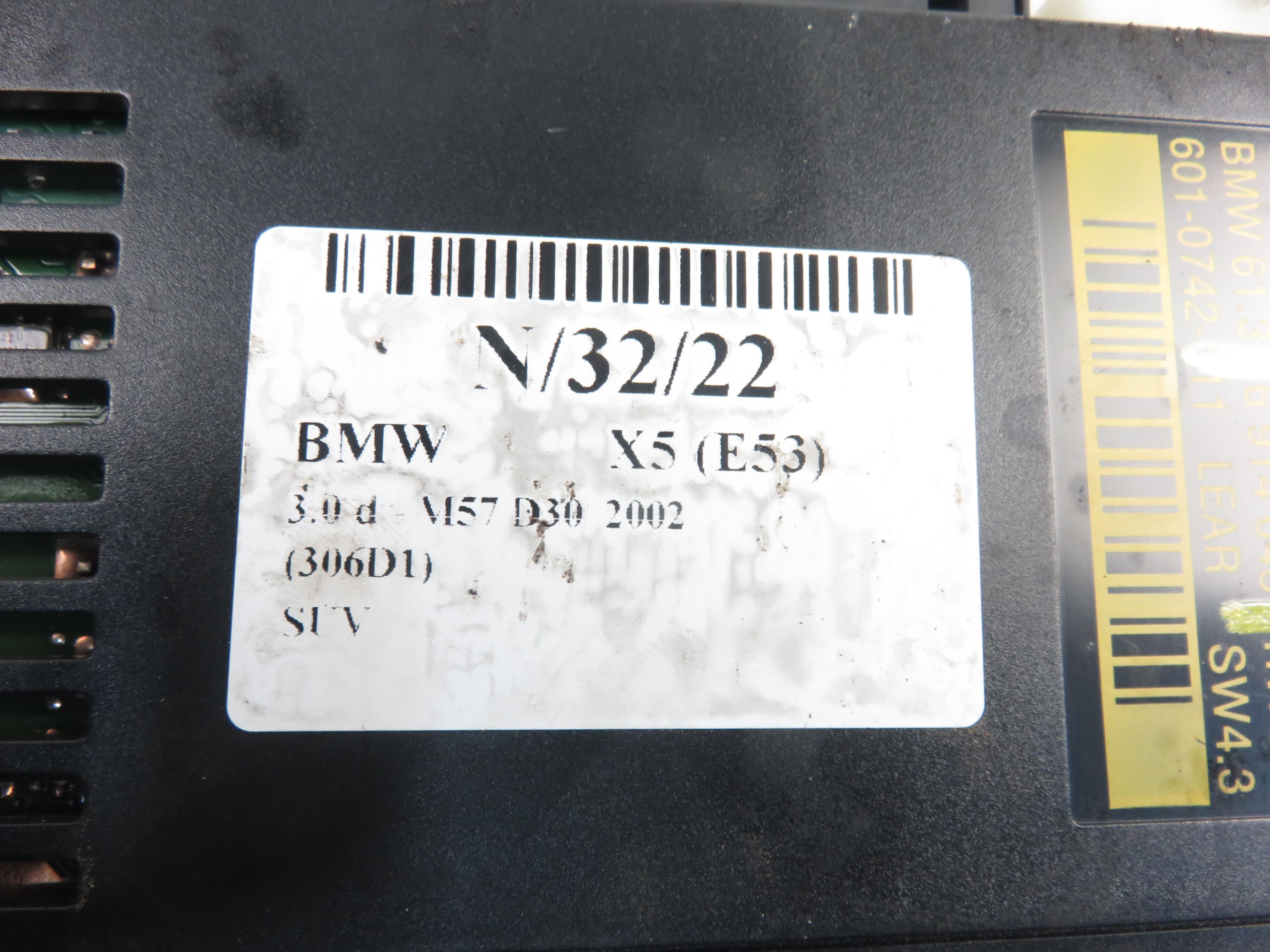 BMW X5 E53 (1999-2006) Šviesų valdymo blokas 6914648 21857599
