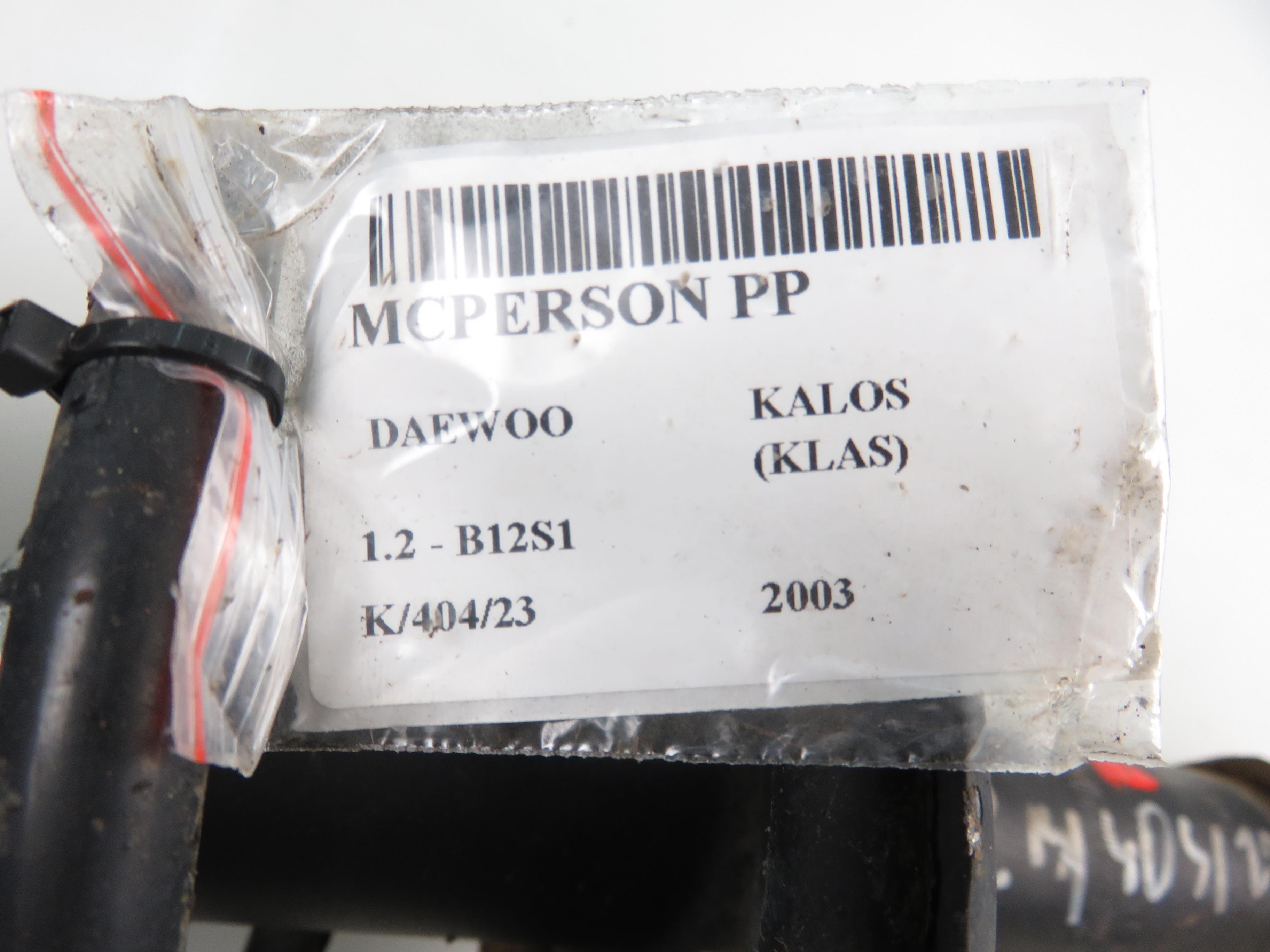 DAEWOO Kalos 1 generation (2002-2020) Priekinis dešinys amortizatorius 20349805