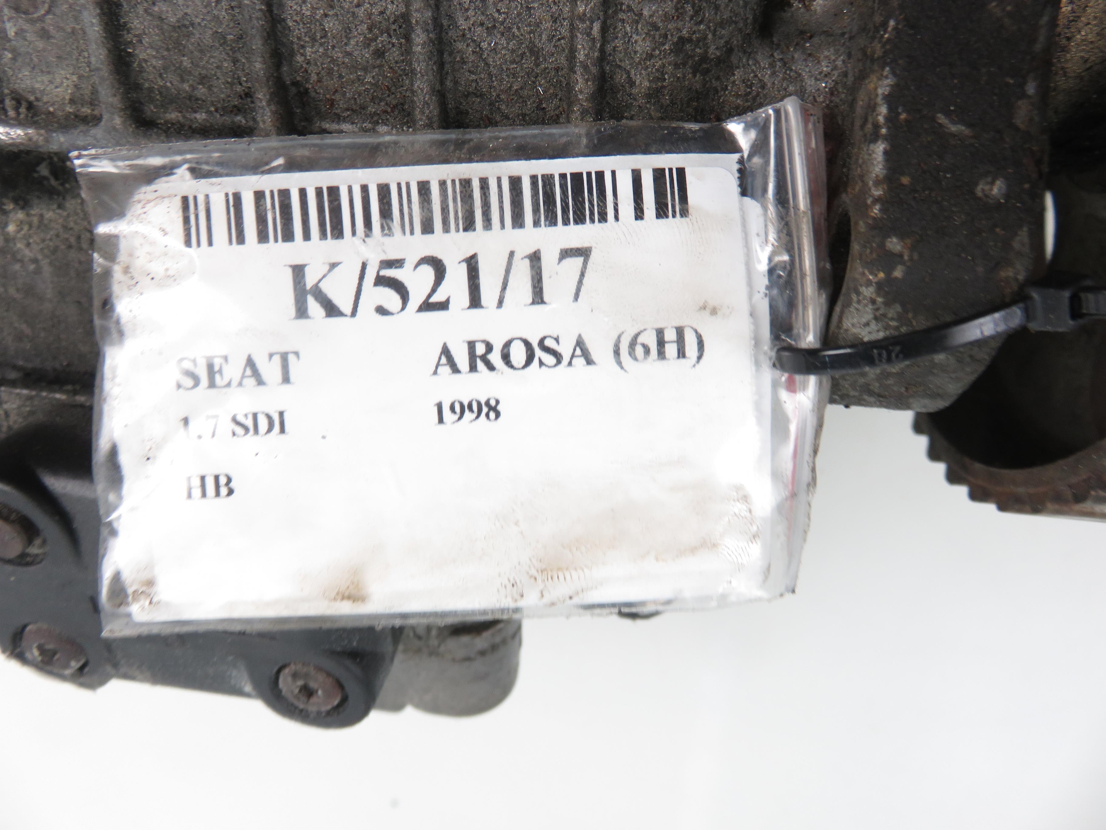 SEAT Arosa 6H (1997-2004) High Pressure Fuel Pump 0460404967 18136646