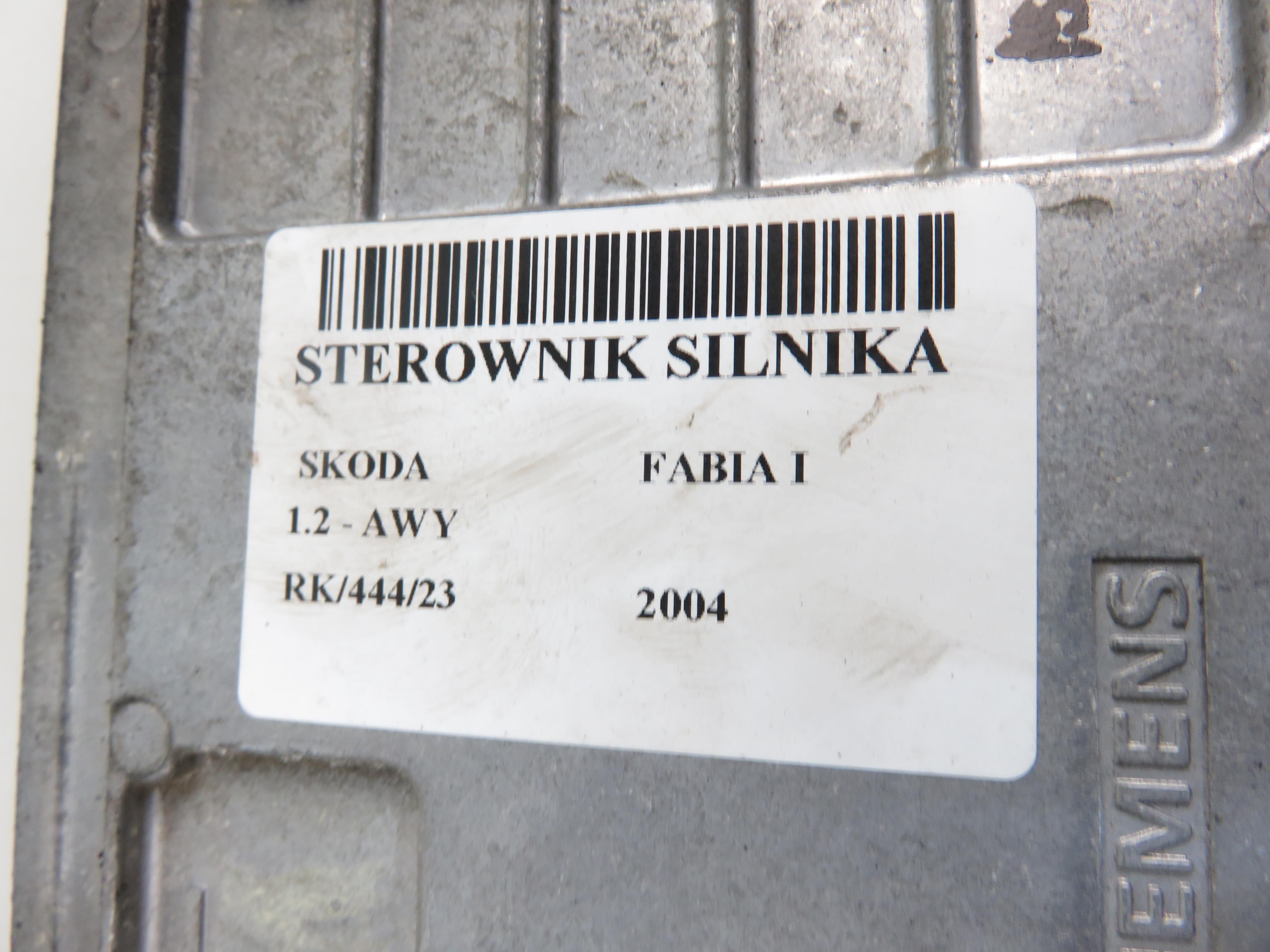 SKODA Fabia 6Y (1999-2007) Блок управления 03D906032R,5wp40236 23771601