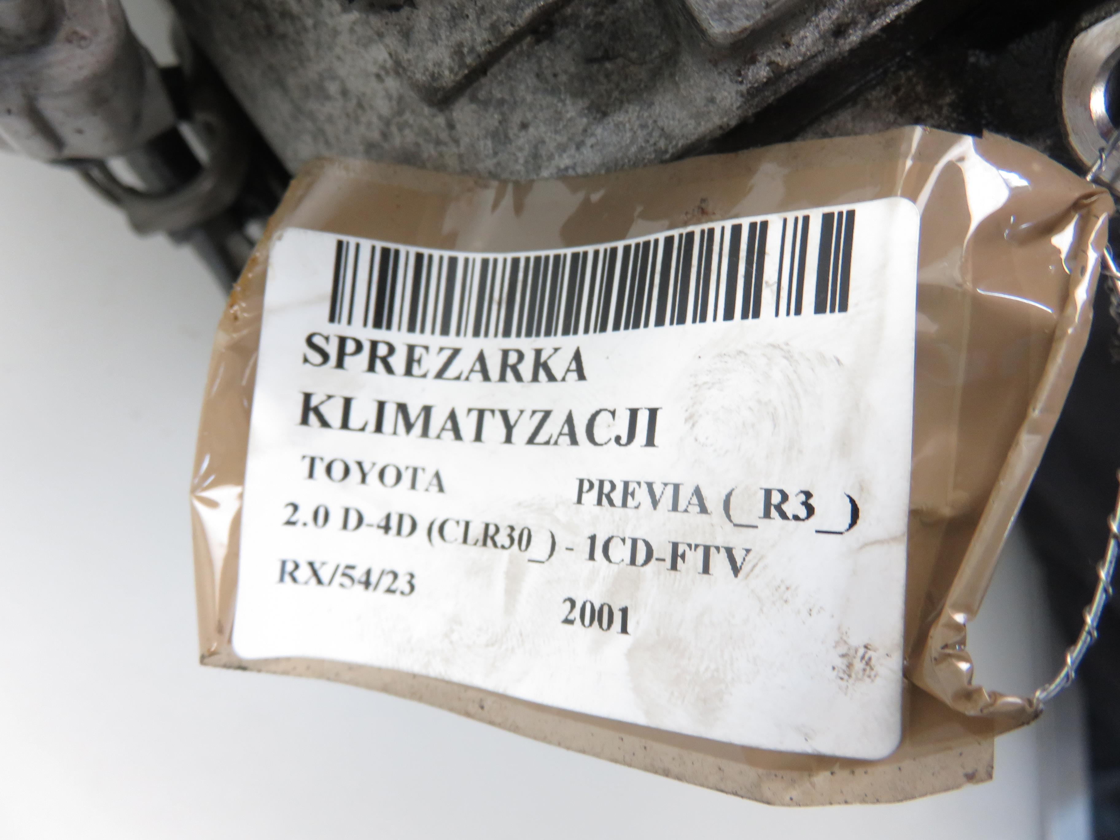 TOYOTA Previa 2 generation (2000-2006) Klímaszivattyú 4472204191 18136472