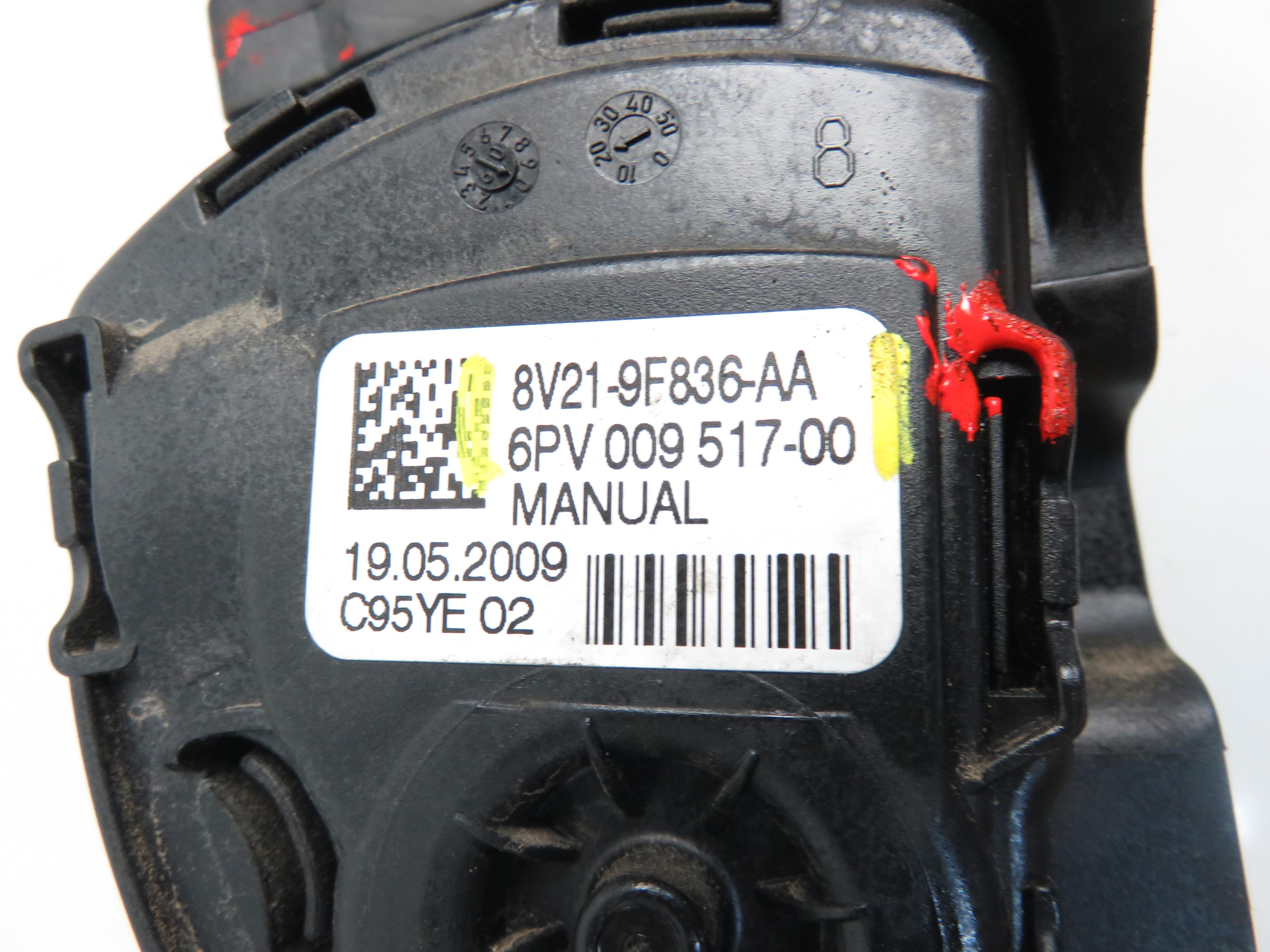 FORD Fiesta 6 generation (2008-2020) Педаль газа 8V219F836AA, 6PV00951700 21228815