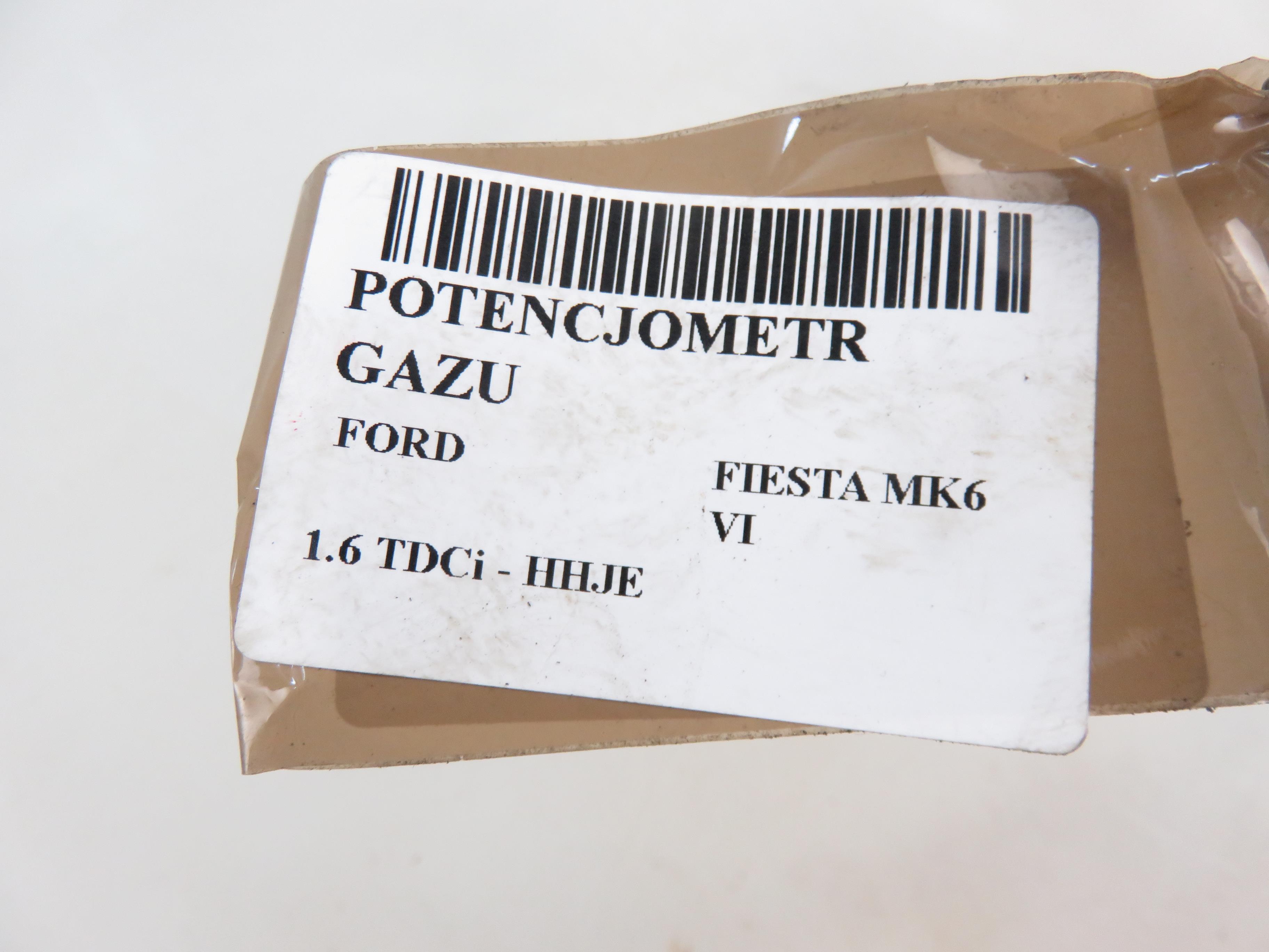FORD Fiesta 6 generation (2008-2020) Педаль газа 8V219F836AA, 6PV00951700 21228815