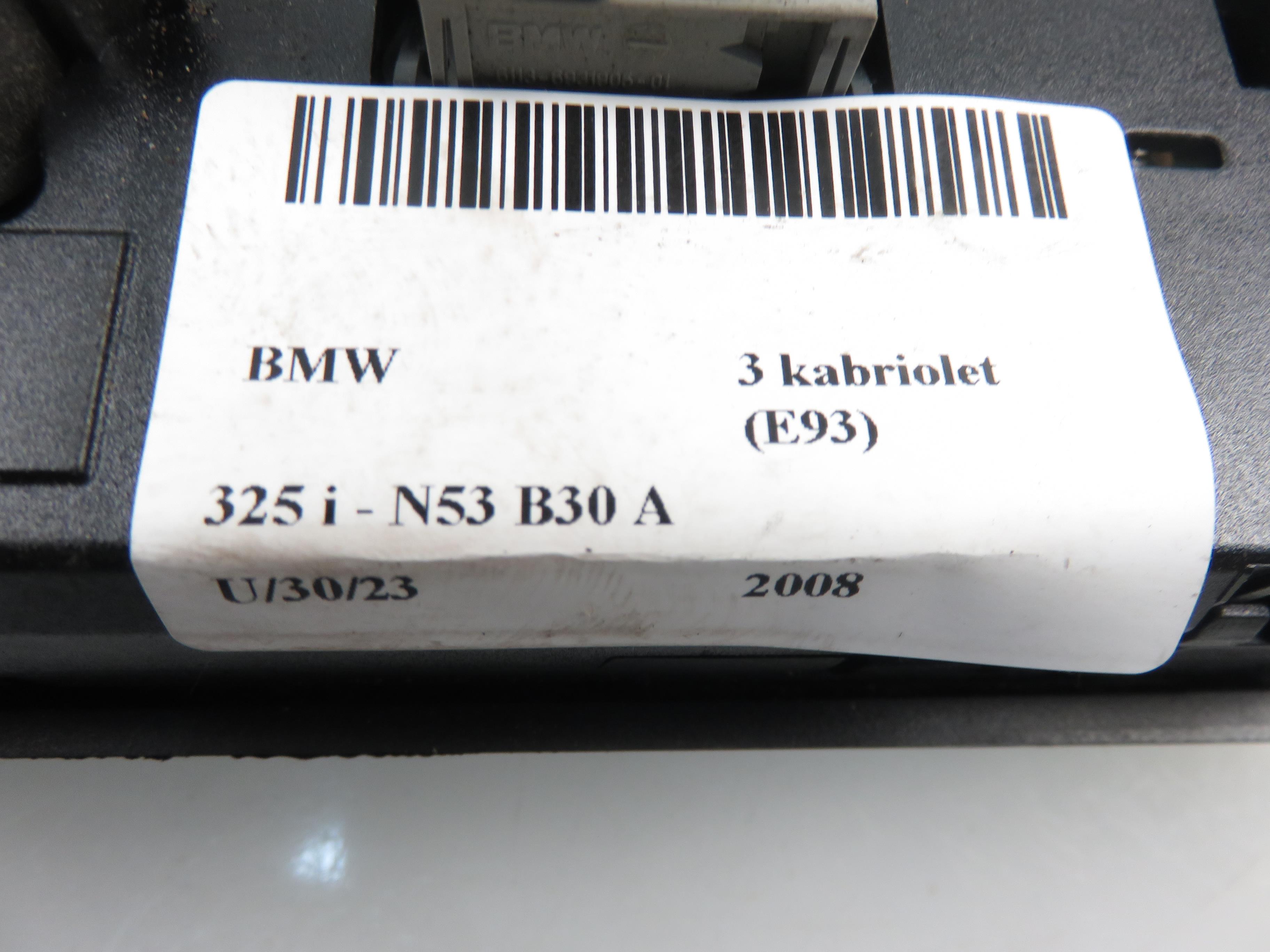 BMW 3 Series E90/E91/E92/E93 (2004-2013) Klimato kontrolės (klimos) valdymas 9199261, 6962589 21838077