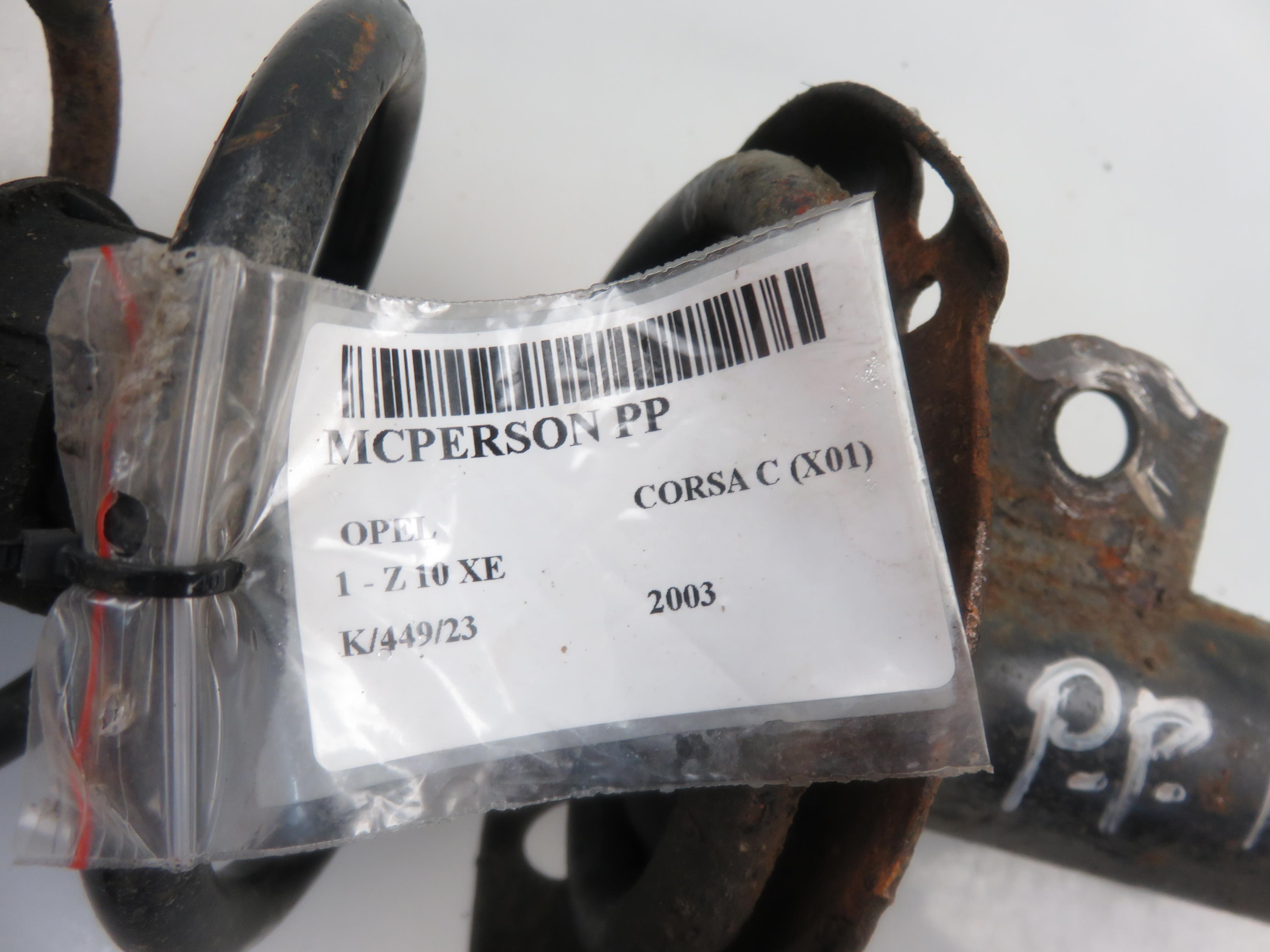 OPEL Corsa C (2000-2006) Амортизатор передний правый 9127452 20241801