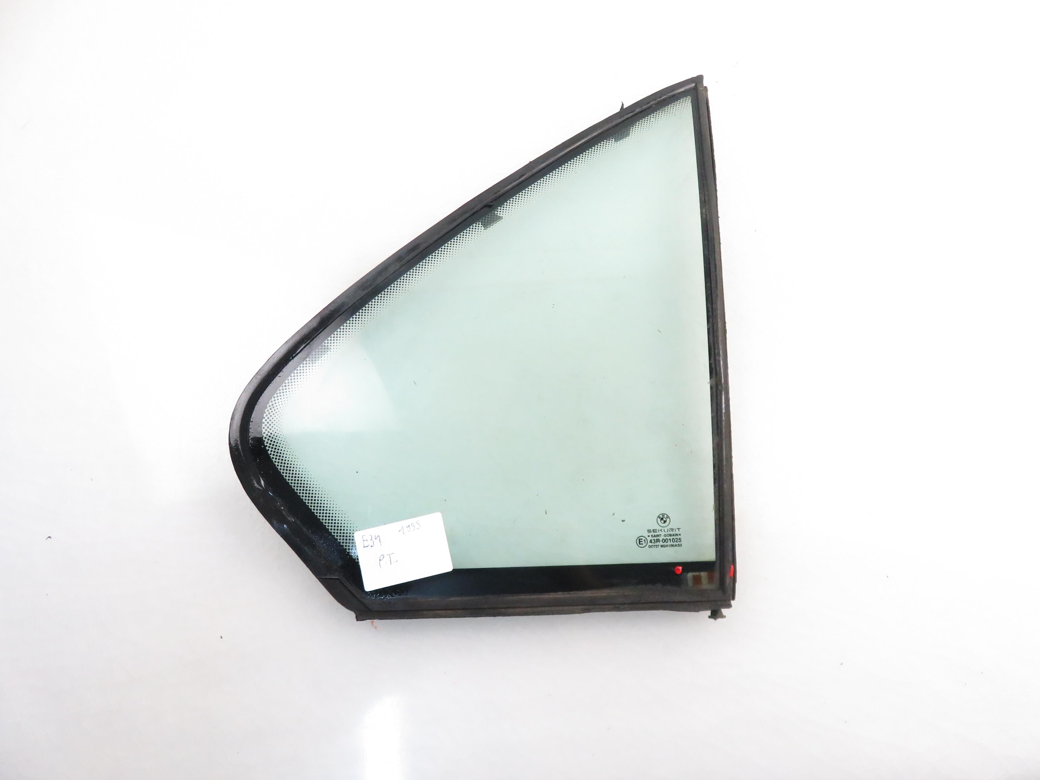 BMW 5 Series E34 (1988-1996) Front Right Door Window 21858770