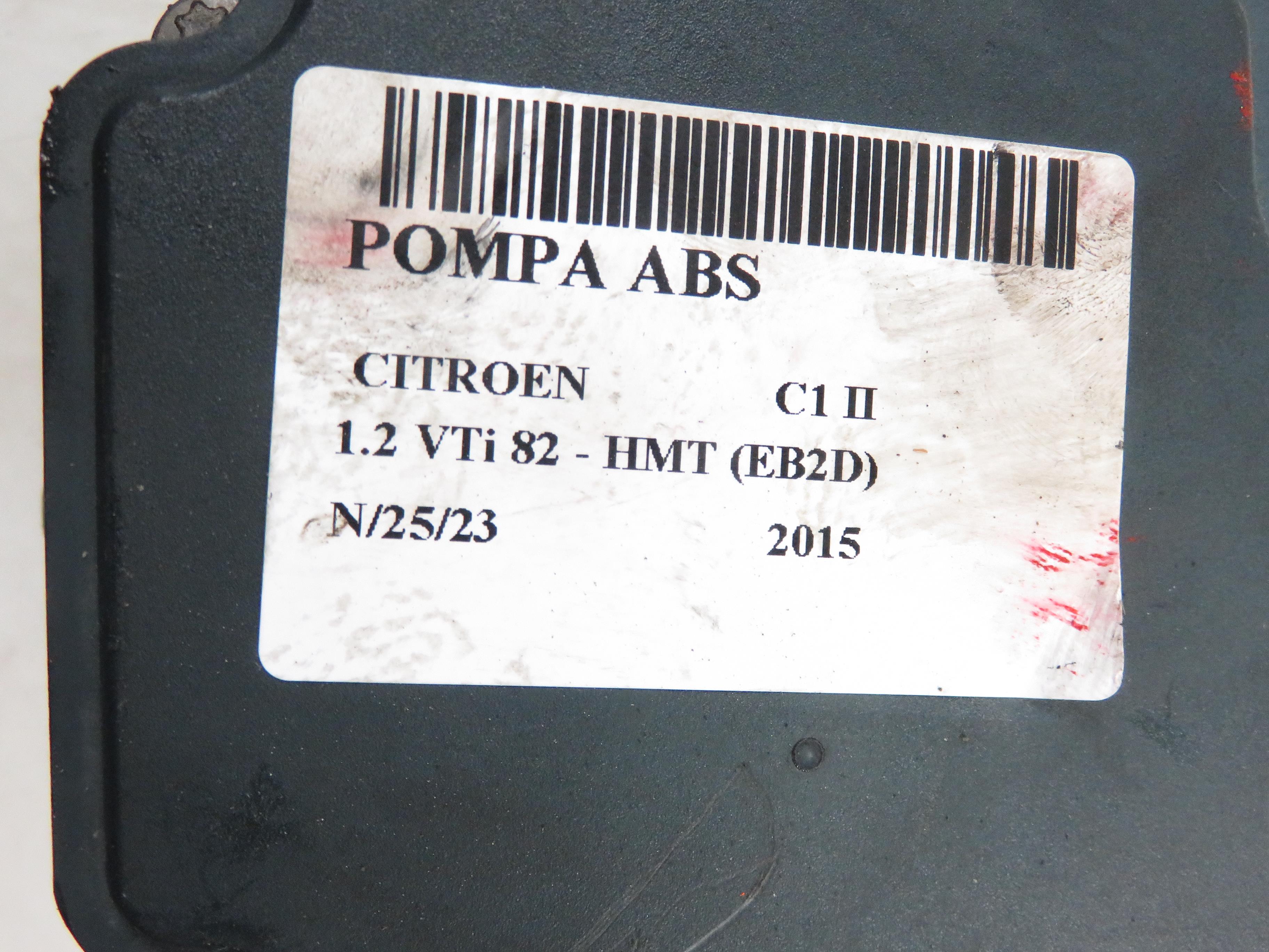 CITROËN C1 2 generation (2014-2023) ABS Pump 0265956309, 445400H070 21860181
