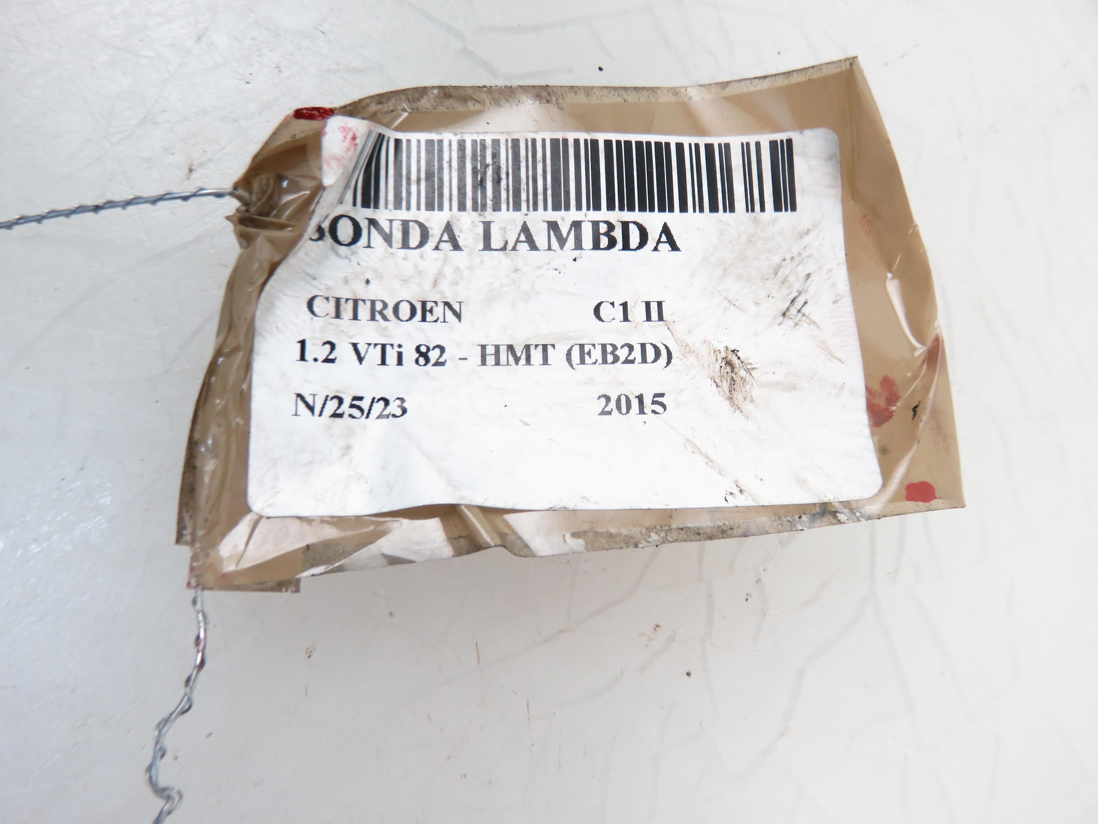 CITROËN C1 2 generation (2014-2023) Lambda Oxygen Sensor 9673438580 21859896