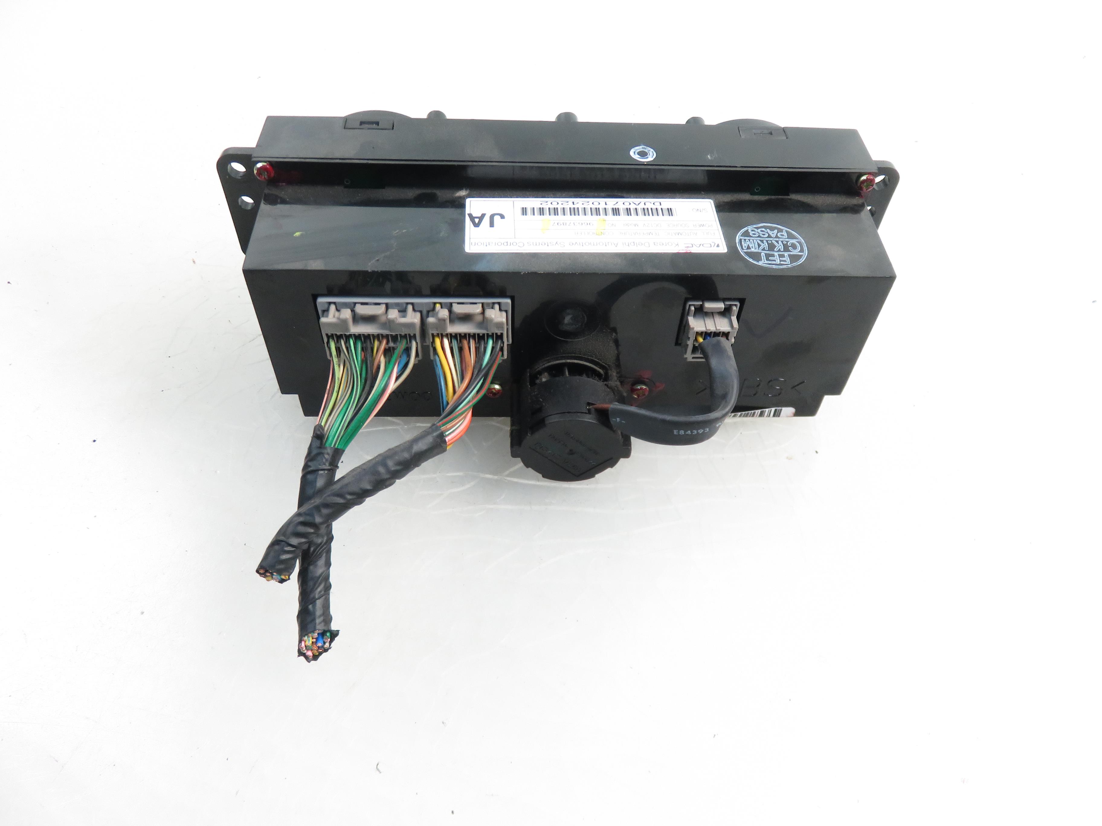 CHEVROLET Epica 1 generation (2006-2012) Climate  Control Unit 96637897 21929632