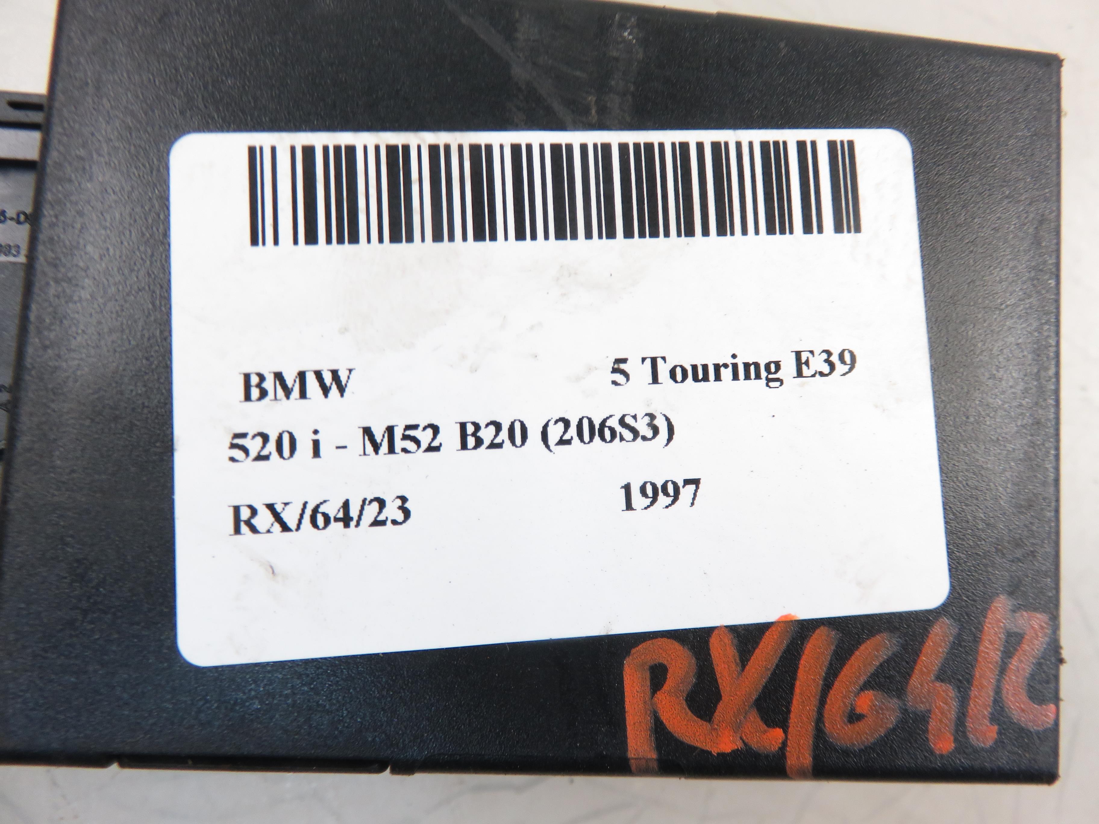 BMW 5 Series E39 (1995-2004) Važiuoklės pagalvių valdymo blokas 1092396 21858755