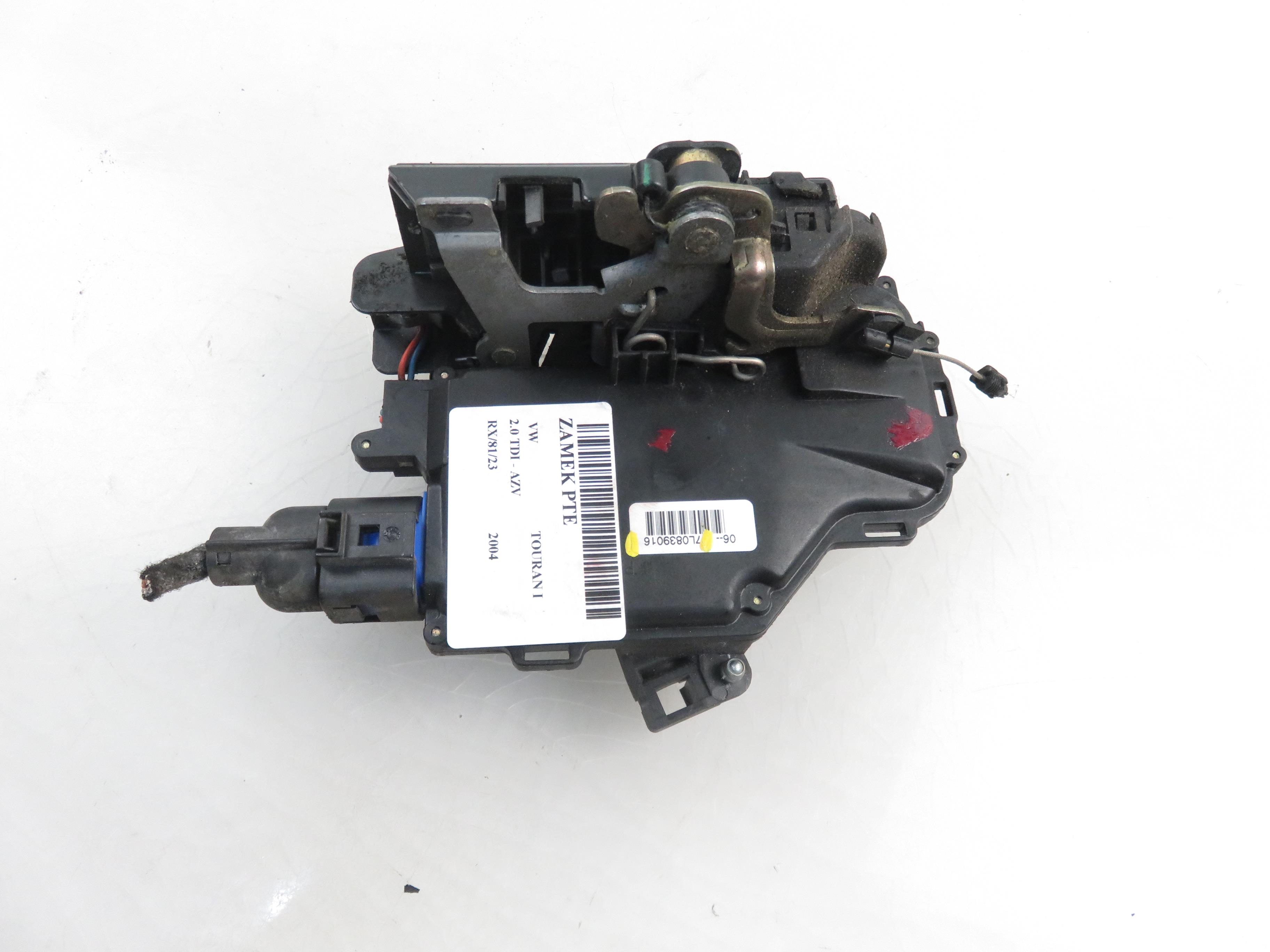 VOLKSWAGEN Touran 1 generation (2003-2015) Rear Right Door Lock 7L0839016 21930937