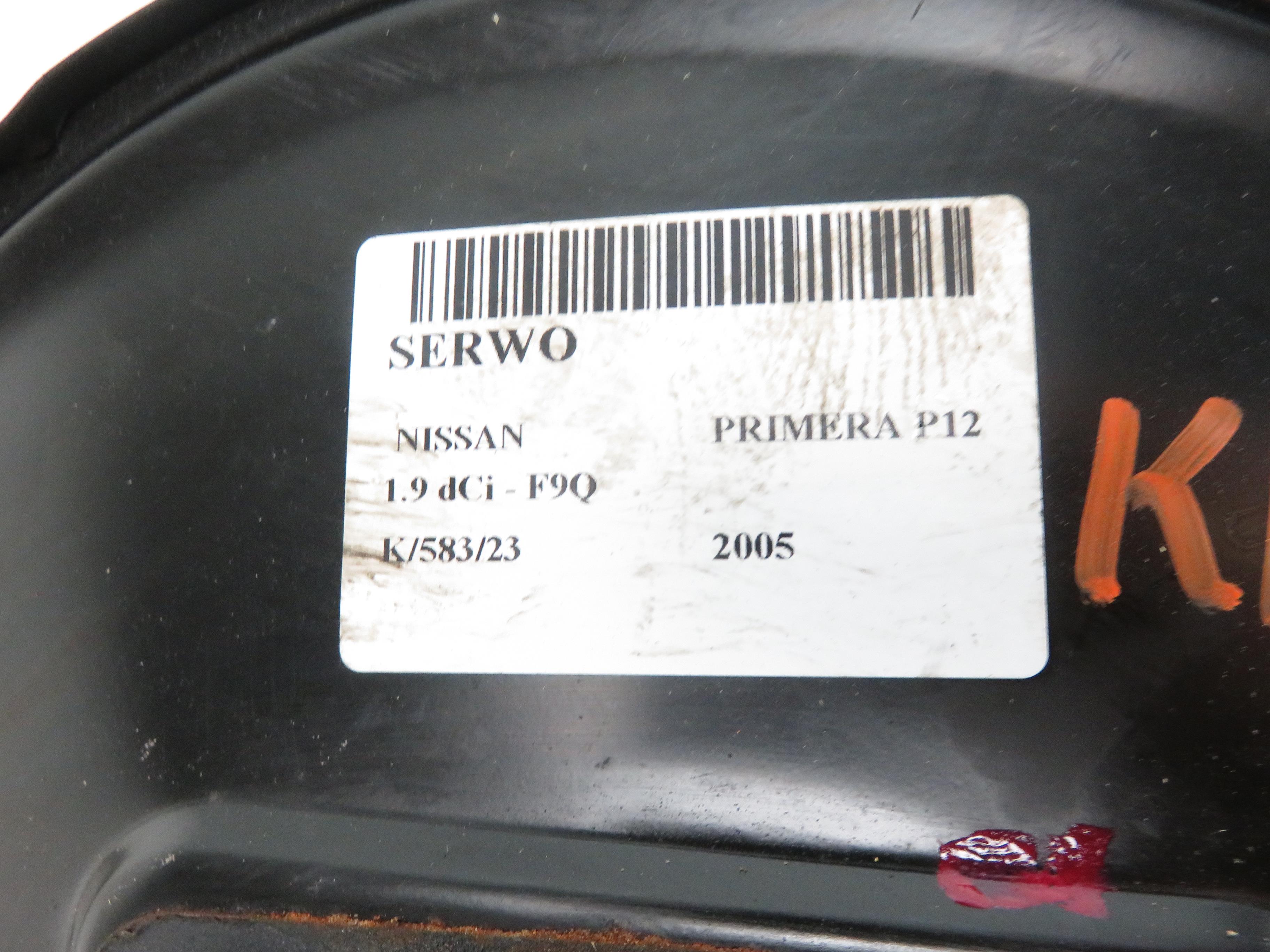 NISSAN Primera P12 (2001-2008) Brake Servo Booster 0204024497, 47210AV701 21228728