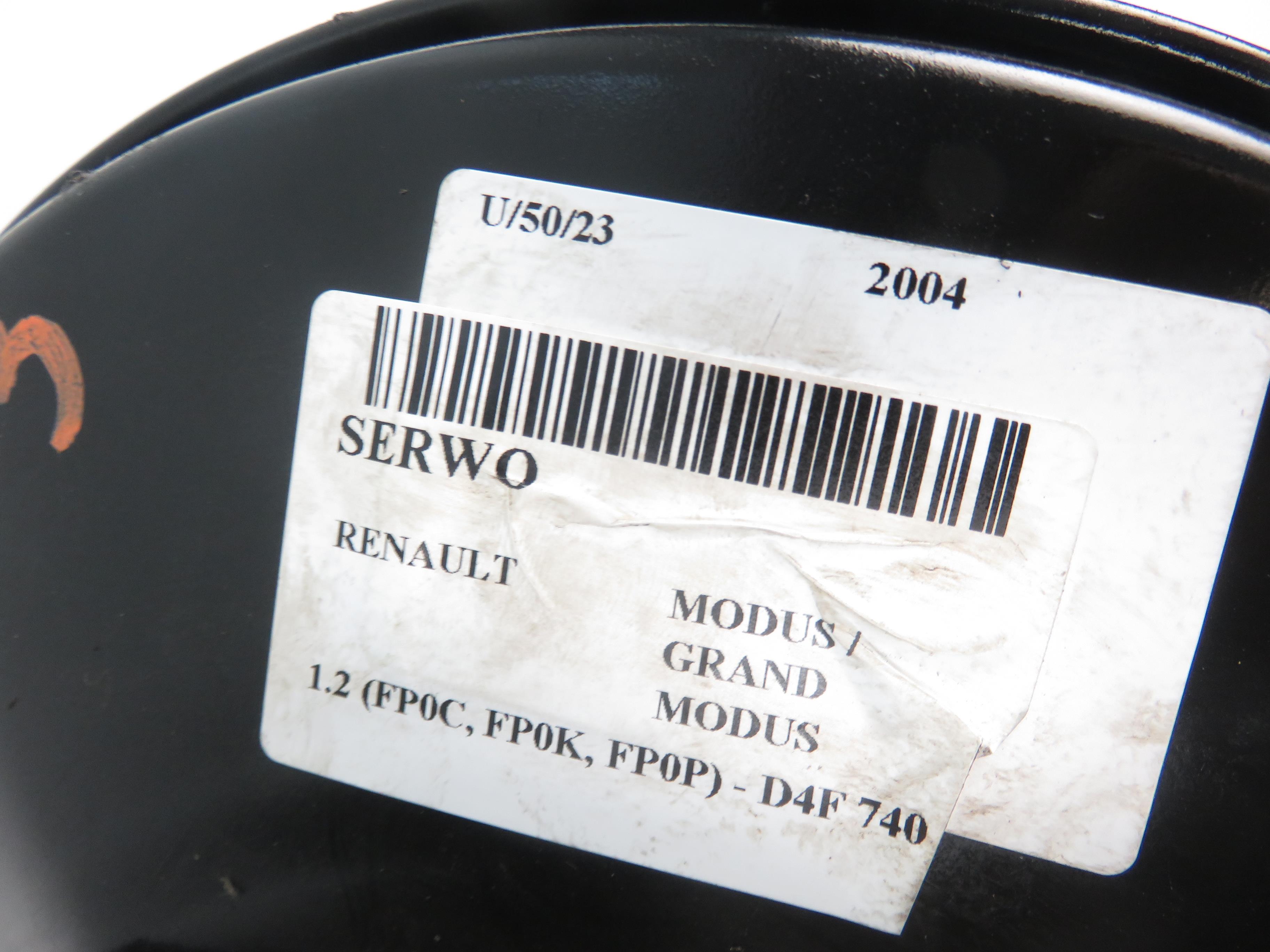 RENAULT Modus 1 generation (2004-2012) Bremse Servo Booster 8200327669 21228716