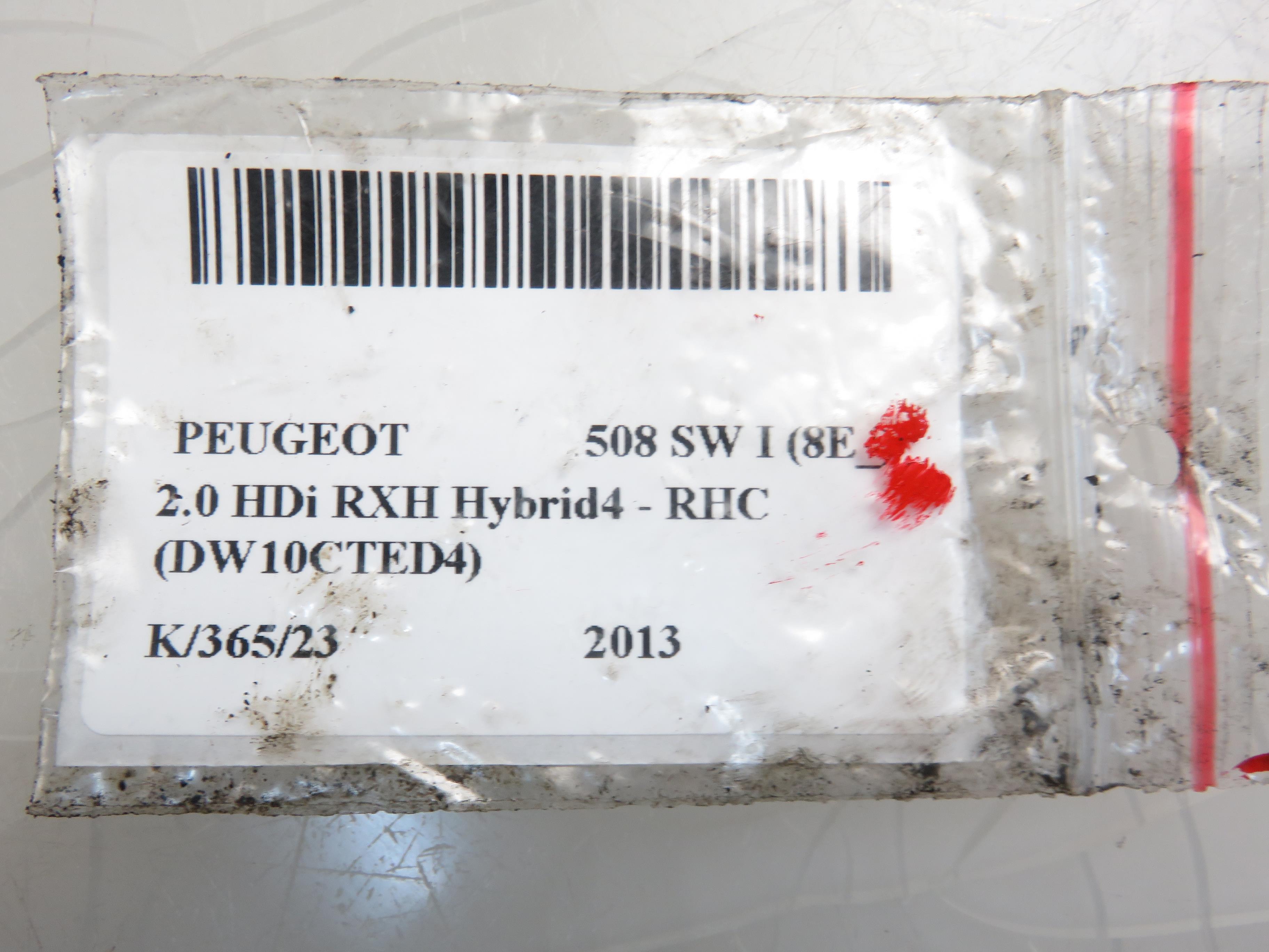 PEUGEOT 508 1 generation (2010-2020) Электромагнитный клапан 9801887680 21230616