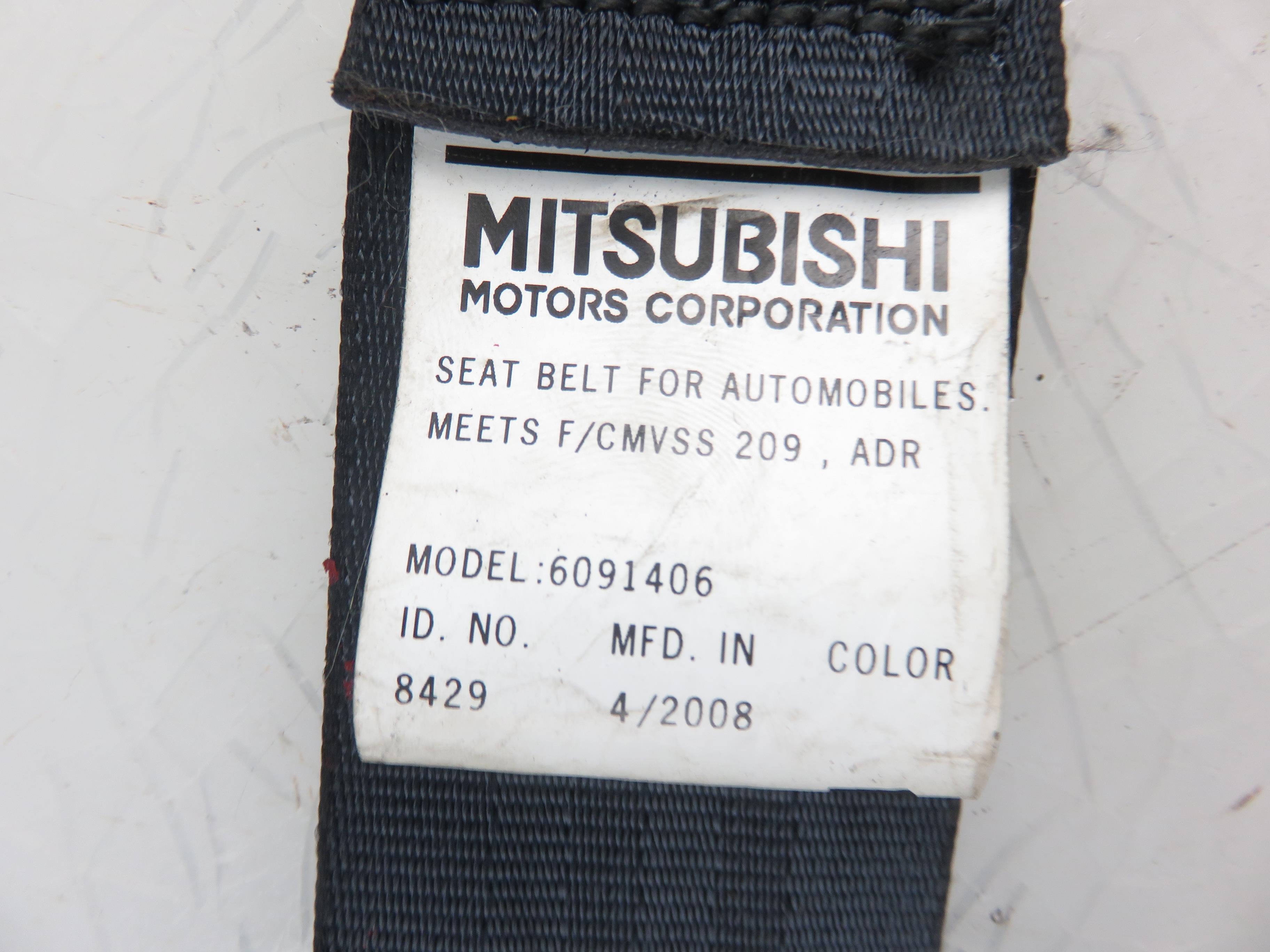 MITSUBISHI Outlander 2 generation (2005-2013) Jobb első biztonsági öv 604675800A 20350350