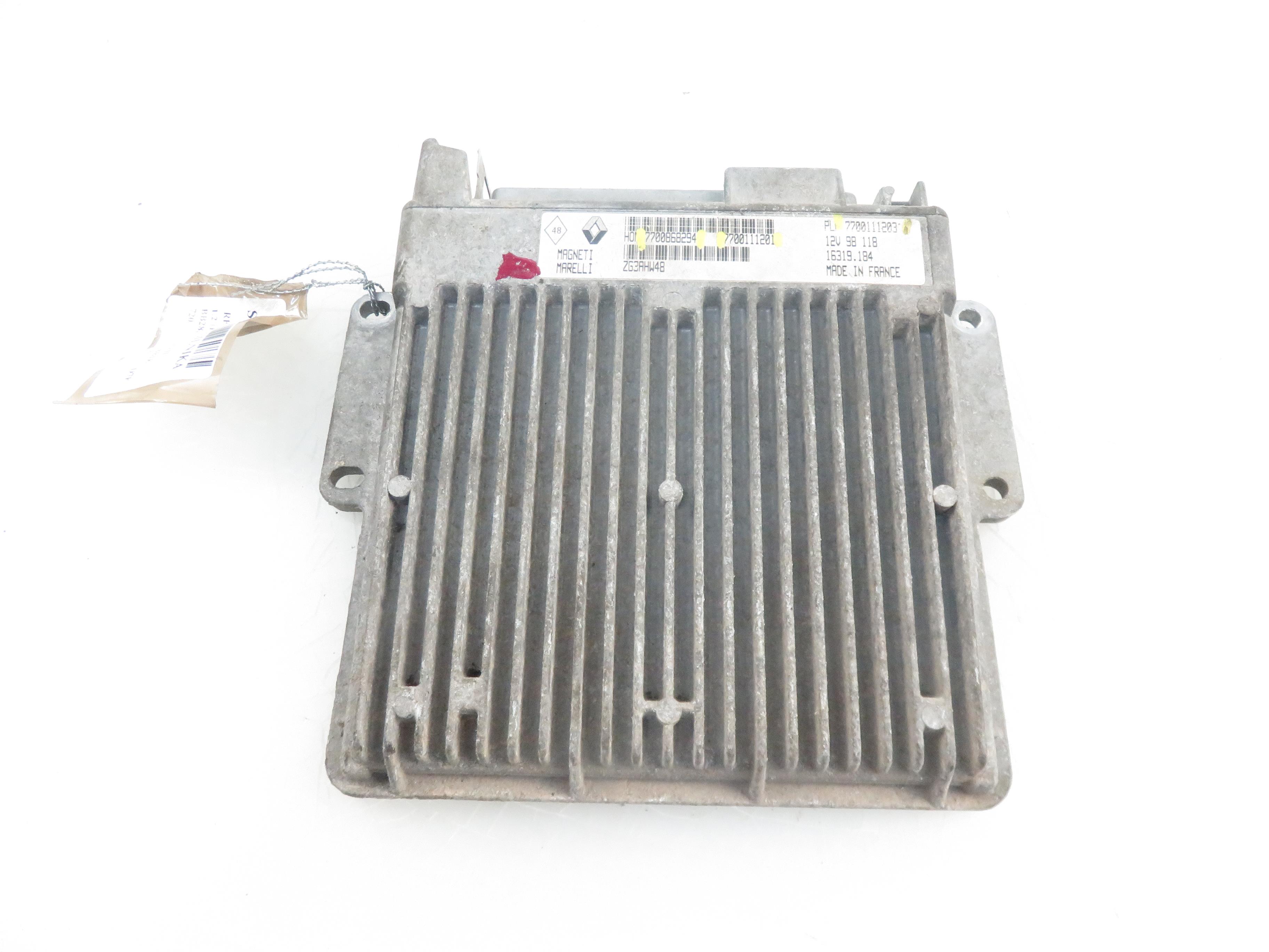 RENAULT Clio 1 generation (1990-1998) Control Unit 7700111203, 7700111201, 7700868294 20781544