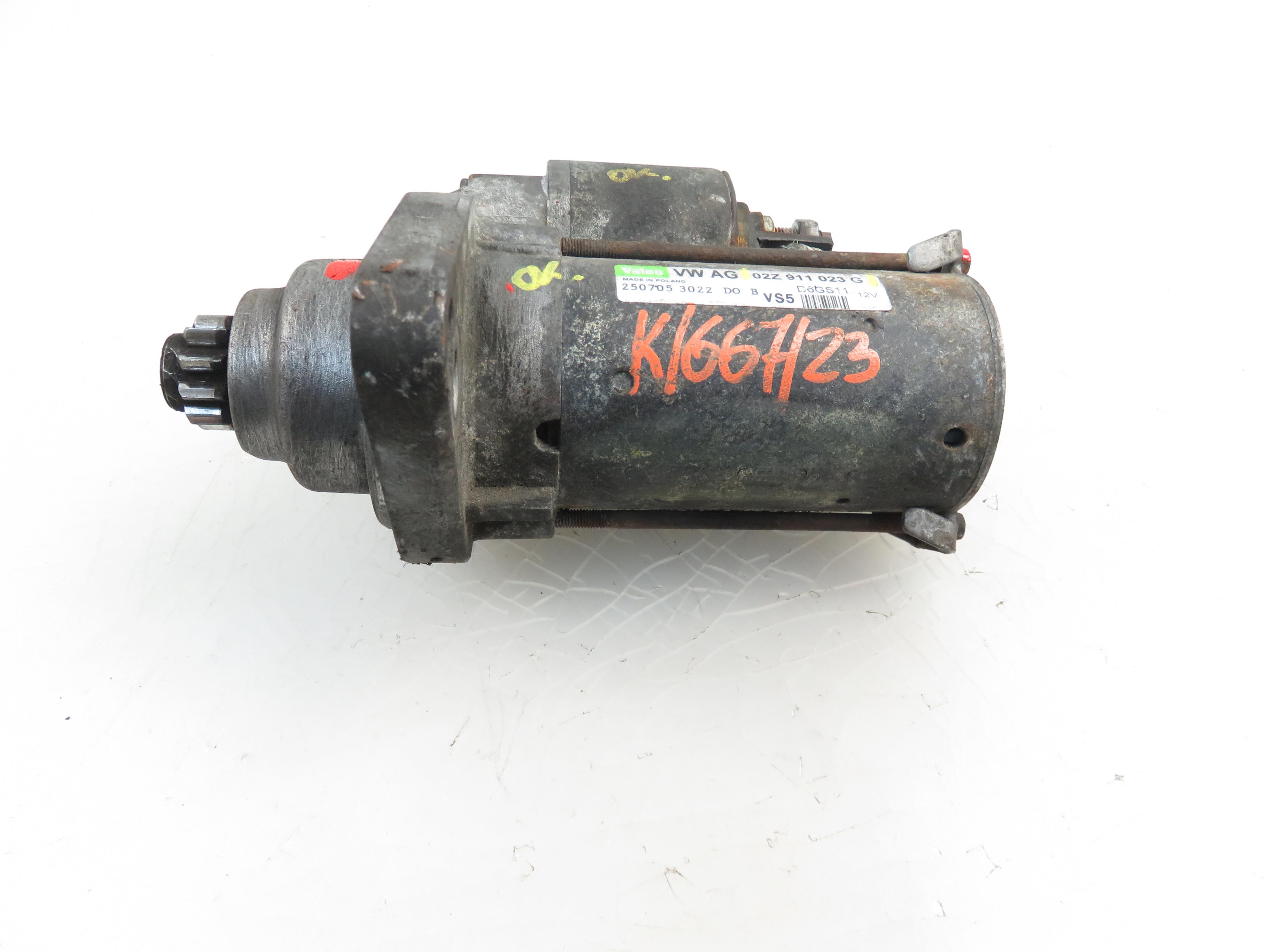 VOLKSWAGEN Passat B6 (2005-2010) Starter Motor 02Z911023G 21228667