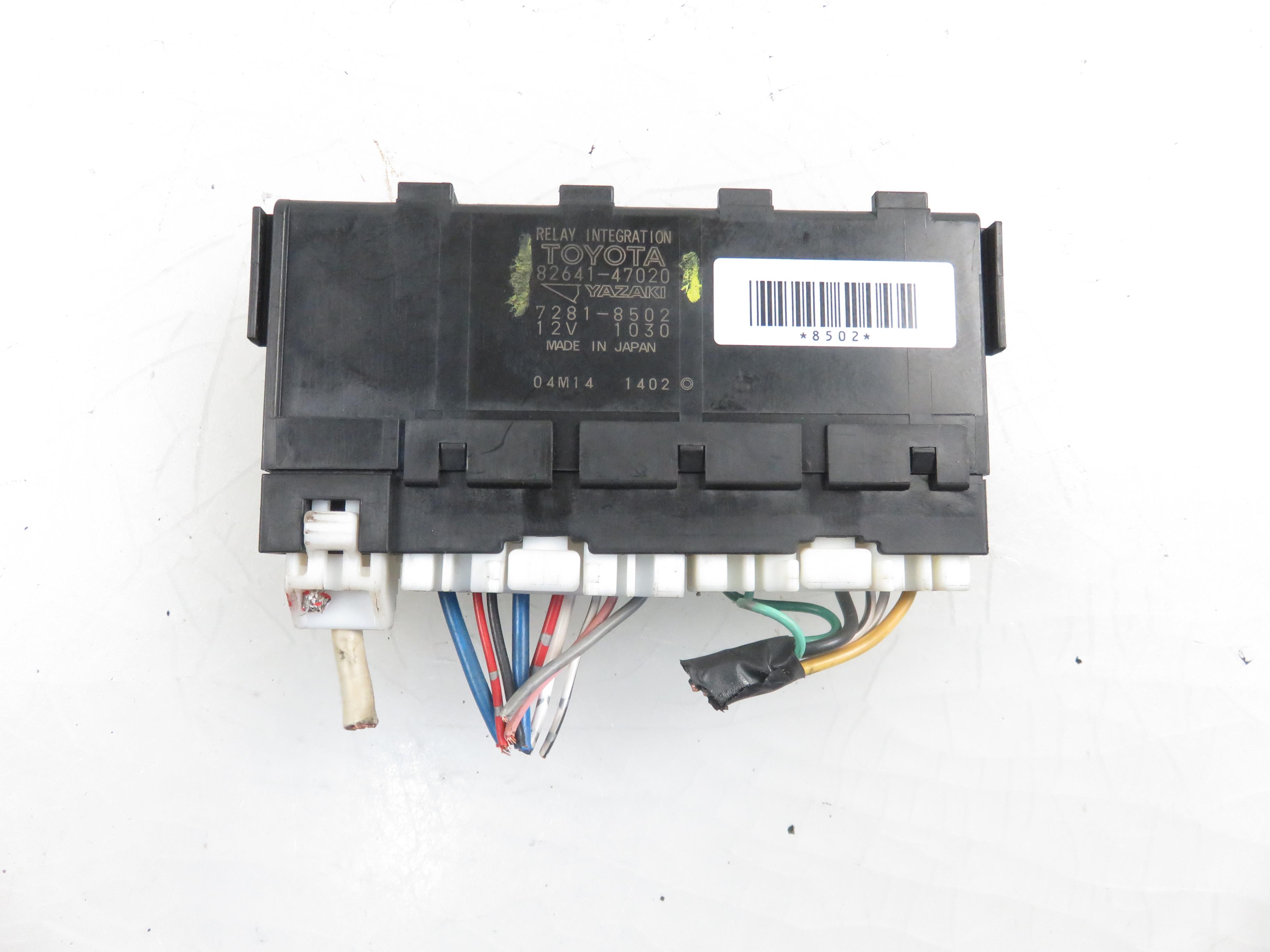 TOYOTA Yaris 3 generation (2010-2019) Other Control Units 8264147020 21020903