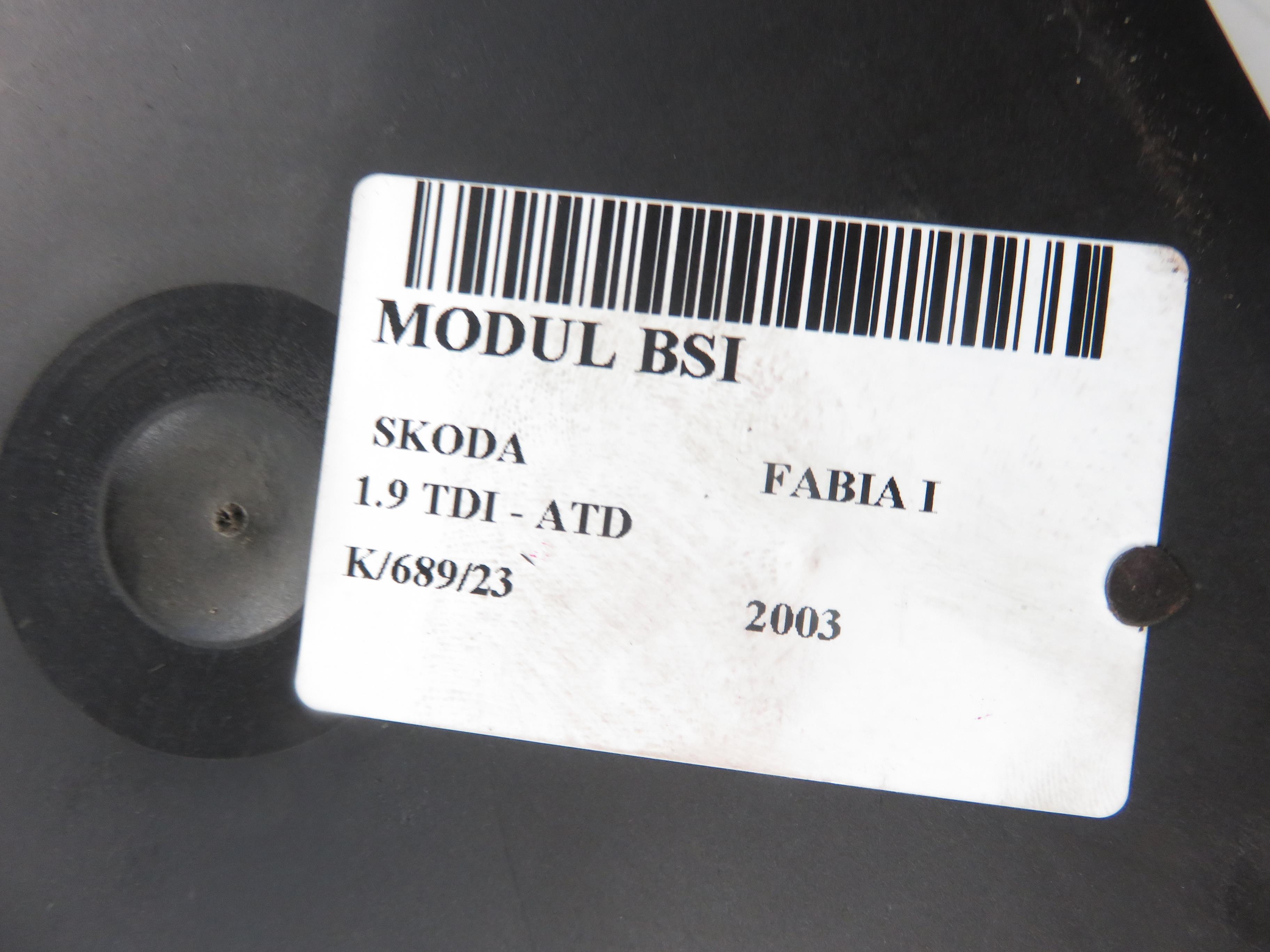 SKODA Fabia 1 generation  (2004-2007) Блок управления Комфорт 6Q1937049C 21229299